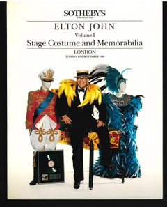 Elton John Sotheby's Sale 1988 Vierbändiges Katalog (Buch)