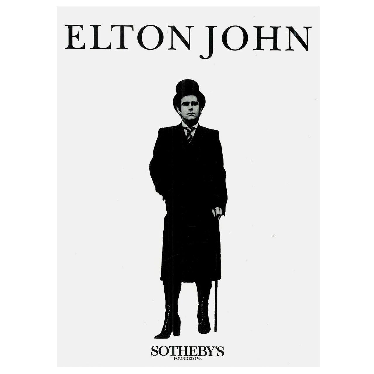 "Elton John," Sotheby's Sale 1988 FourVolume Catalogue at 1stDibs