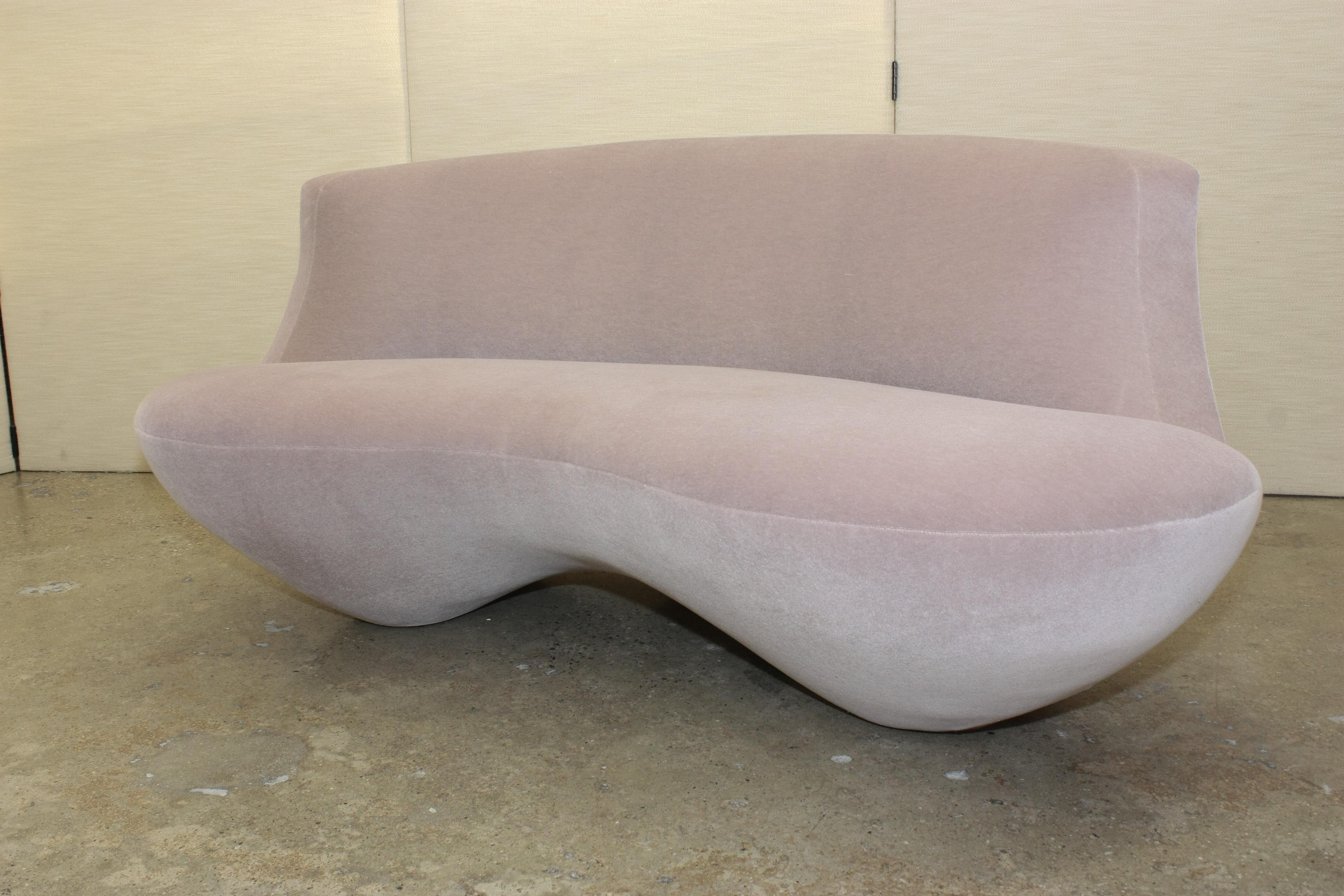 Appliqué Elune Sofa Designed by Joshua David Home and Manufactured by Jouffre For Sale