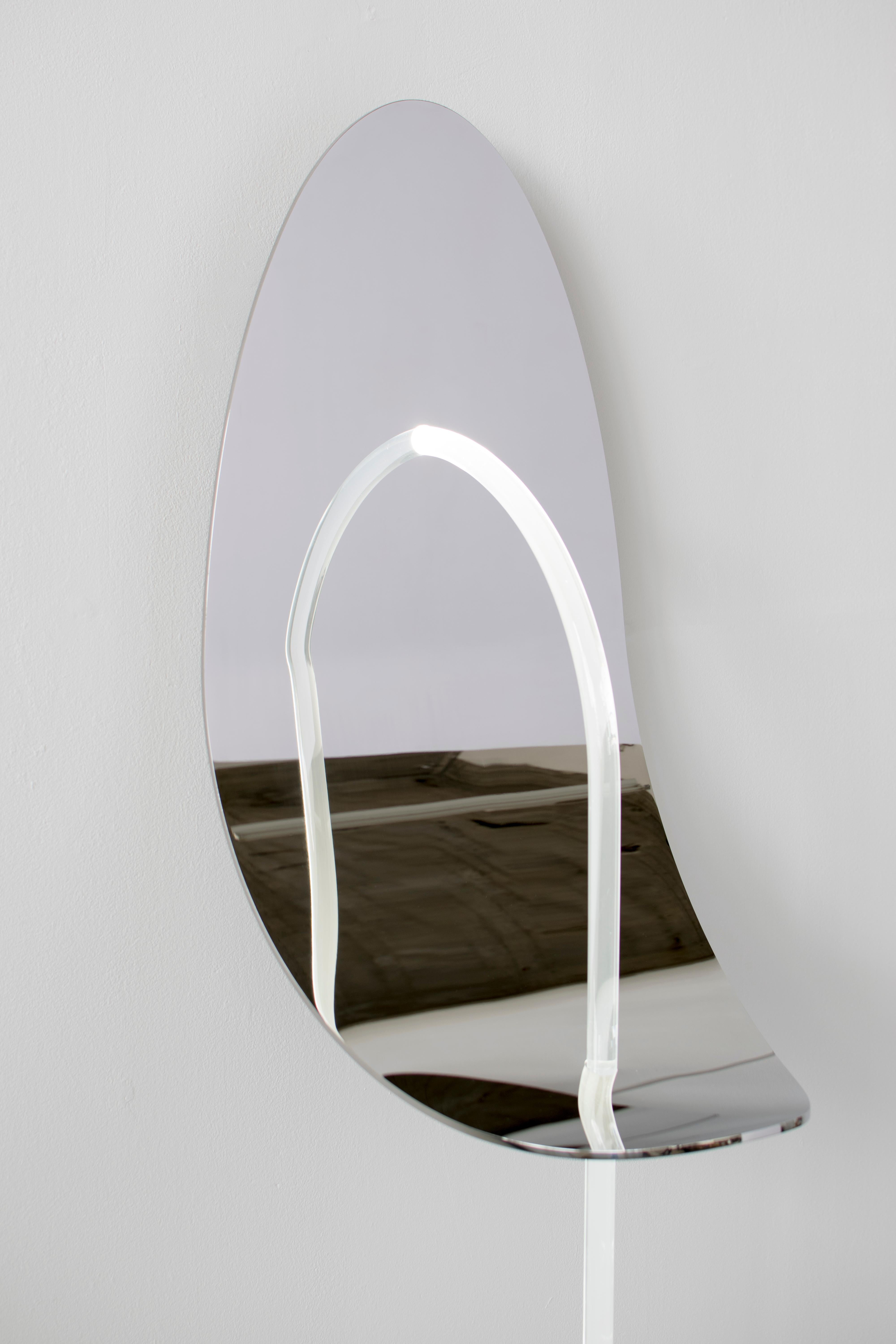 Organic Modern Elusive Nature of Perception No. 07 Mirror by Maximilian Michaelis For Sale