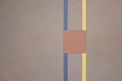 Large Contemporary Geometric Purple Painting