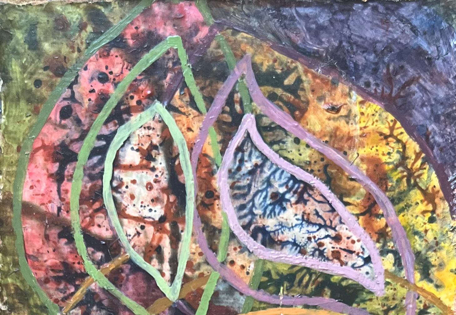 1960's British Surrealist Oil Painting - 