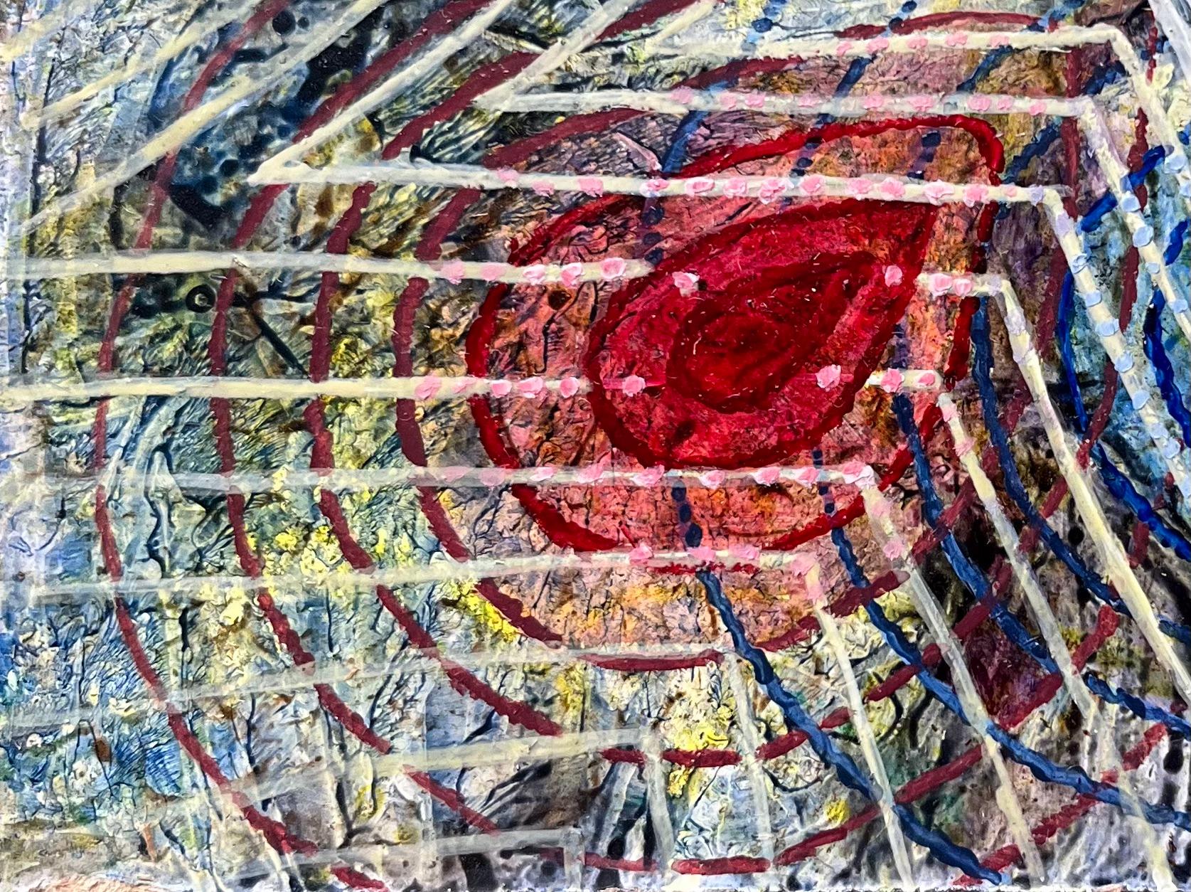 Titolo: Pittura ad olio surrealista britannica degli anni '60 - 