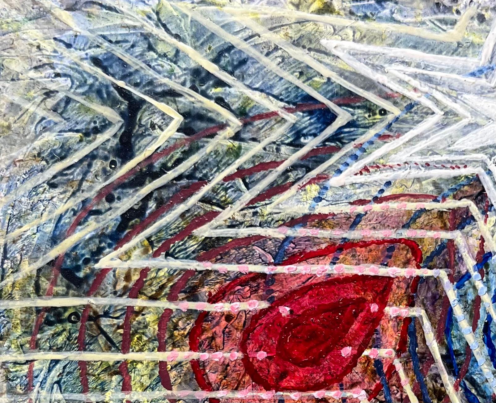 Pittura ad olio surrealista britannica degli anni '60 - 