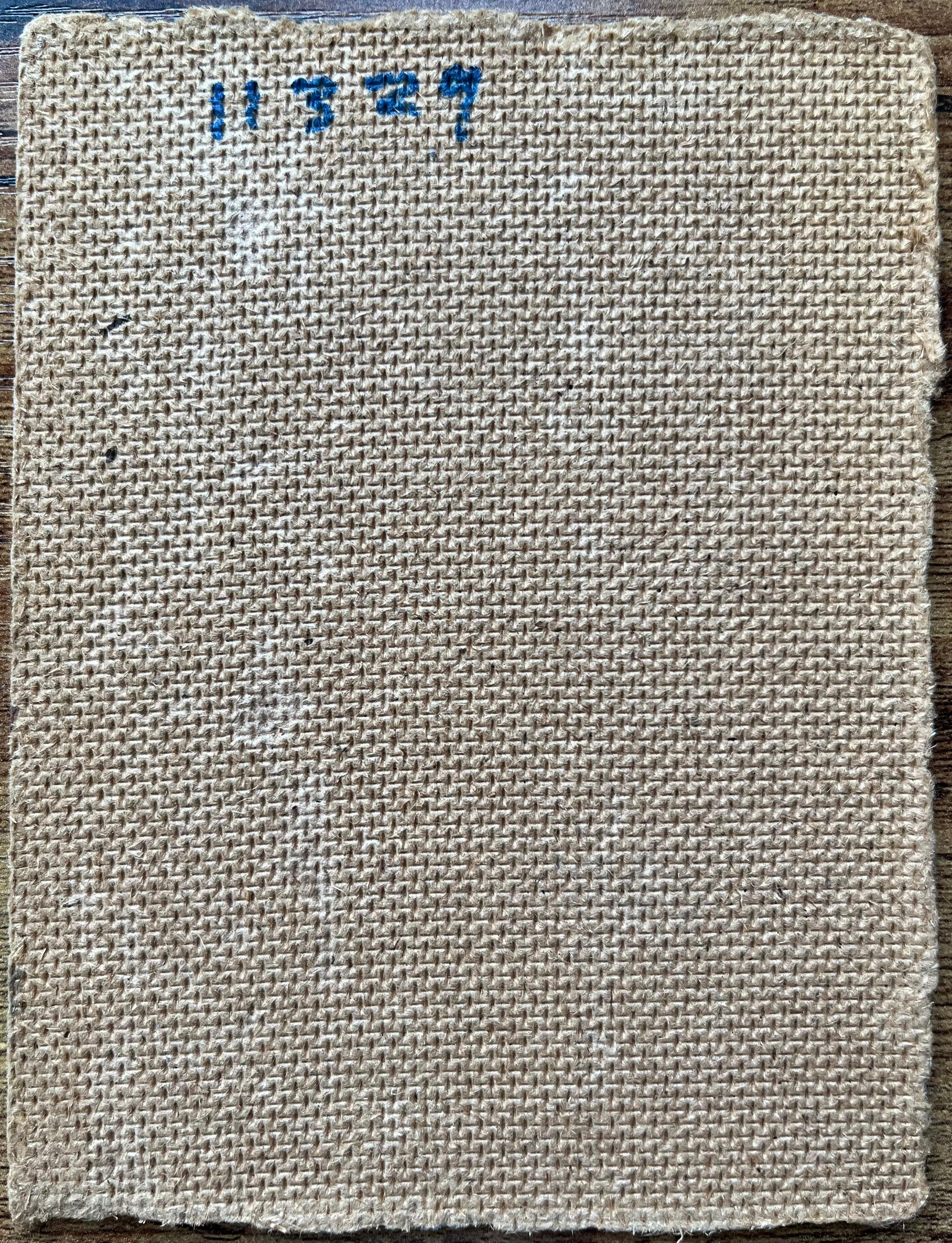 Pittura ad olio surrealista britannica degli anni '60 - Fiori blu e farfalle in vendita 1