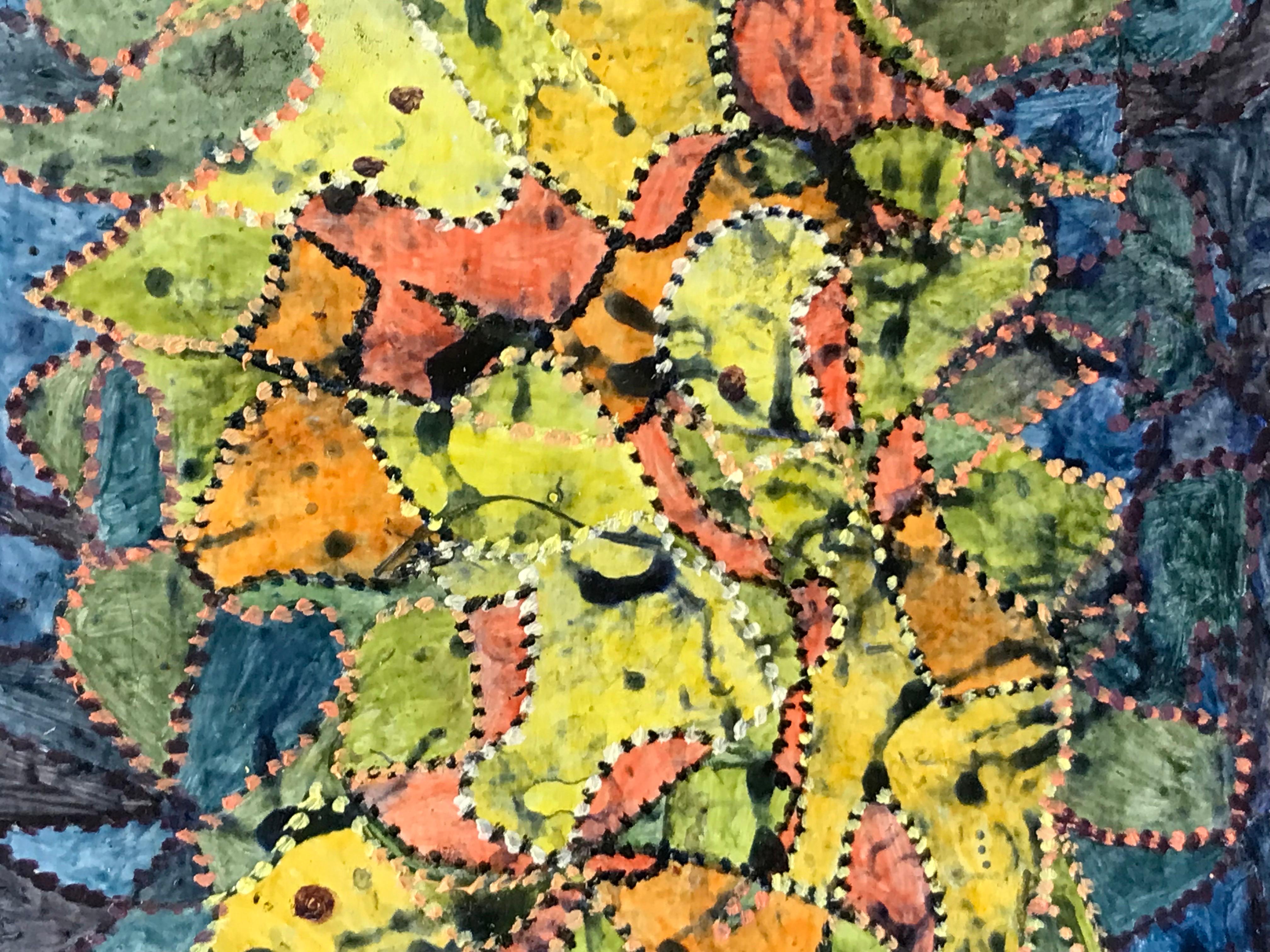 Stunning original oil painting by Elvic Steele depicting this surrealist fantasy abstract painting.

Elvic Steele is a fascinating English painter. Her works entrance the observer, drawing them into her magical and innocent world!

Steele was born