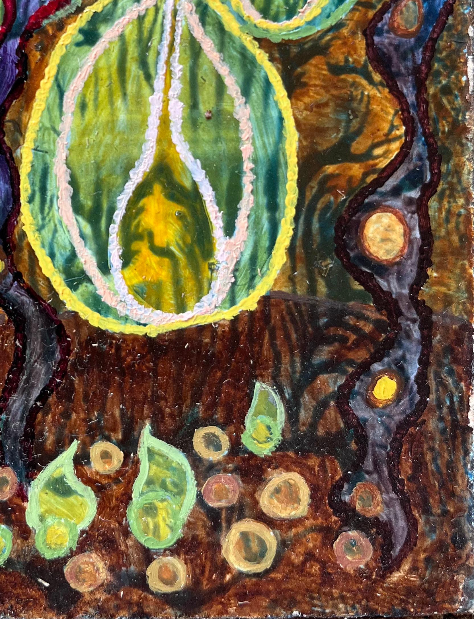 Pittura ad olio surrealista britannica degli anni '60 - 