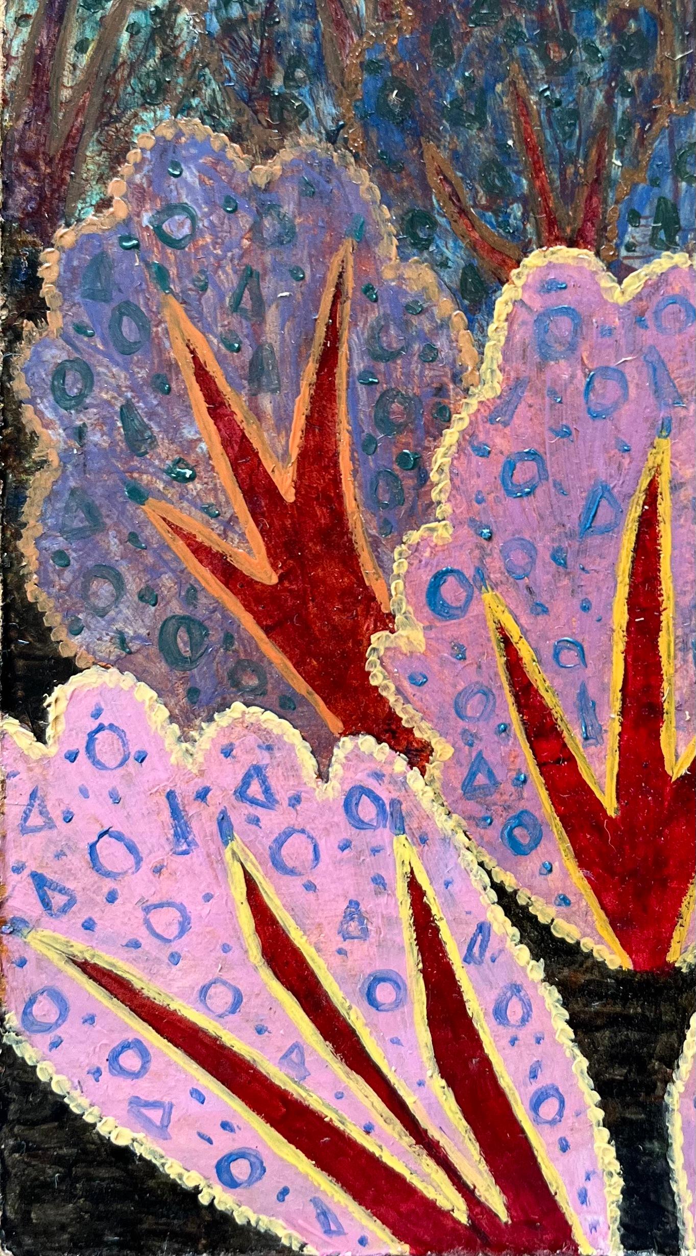 Pittura ad olio surrealista britannica degli anni '60 - 