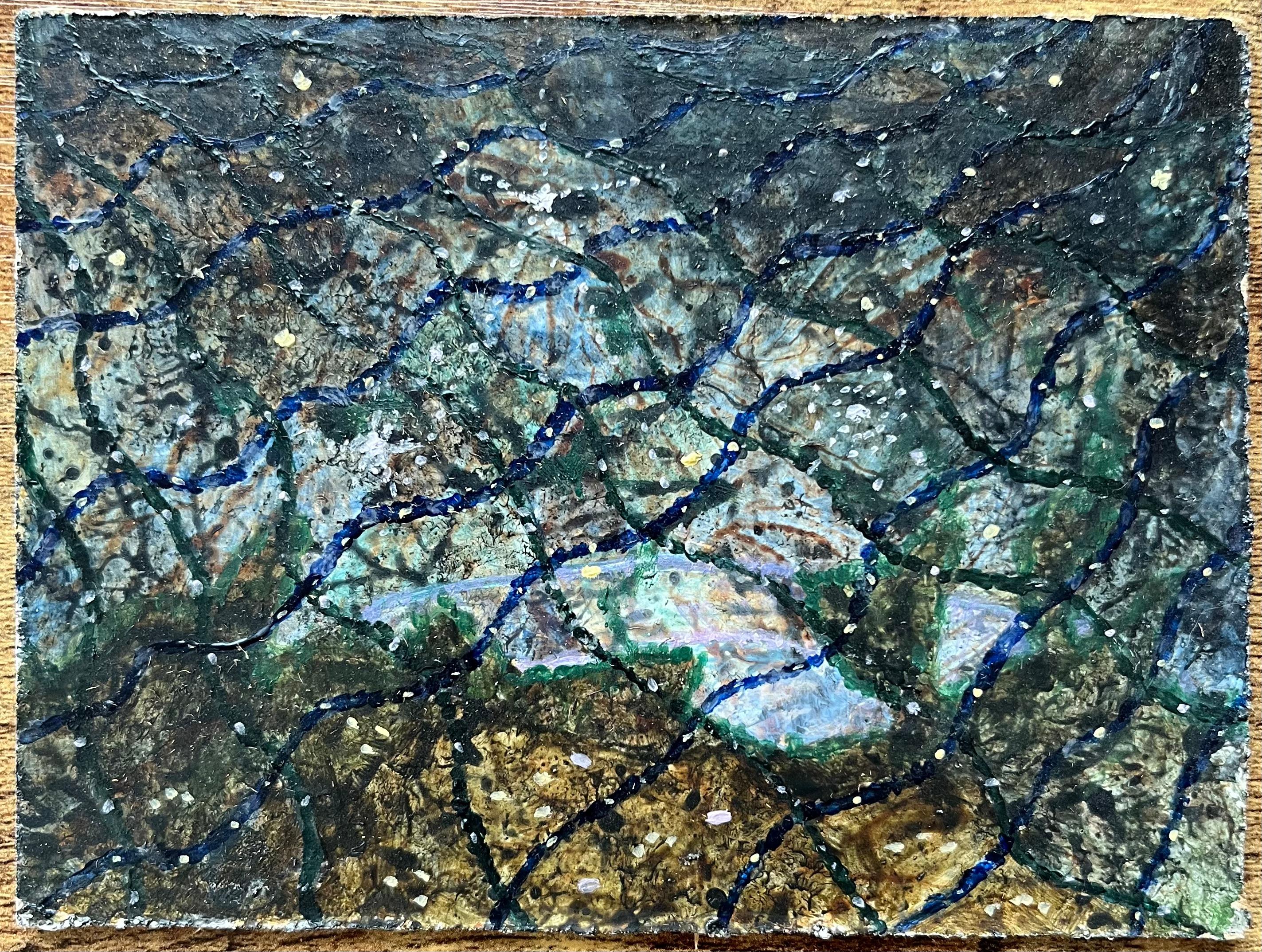 Pittura ad olio surrealista britannica degli anni '60 - 
