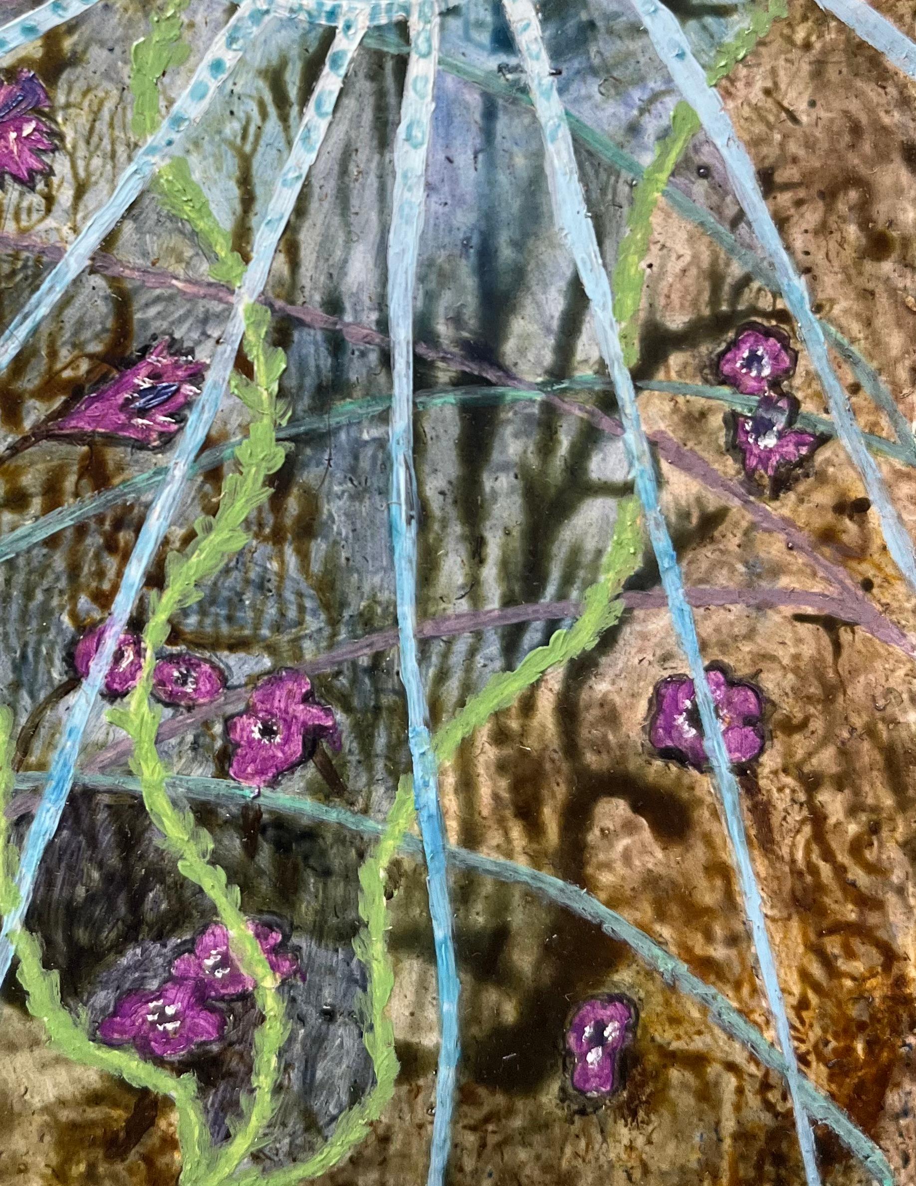 Titolo: Pittura ad olio surrealista britannica degli anni '60 - 'Sogni sotto la luna' Astratto
Artista: Elvic Steele
Mezzo: Olio su tavola, senza cornice
Dimensioni: 6 altezza x 4,5 larghezza
Condizioni: Buono 
Provenienza: tutti i quadri che