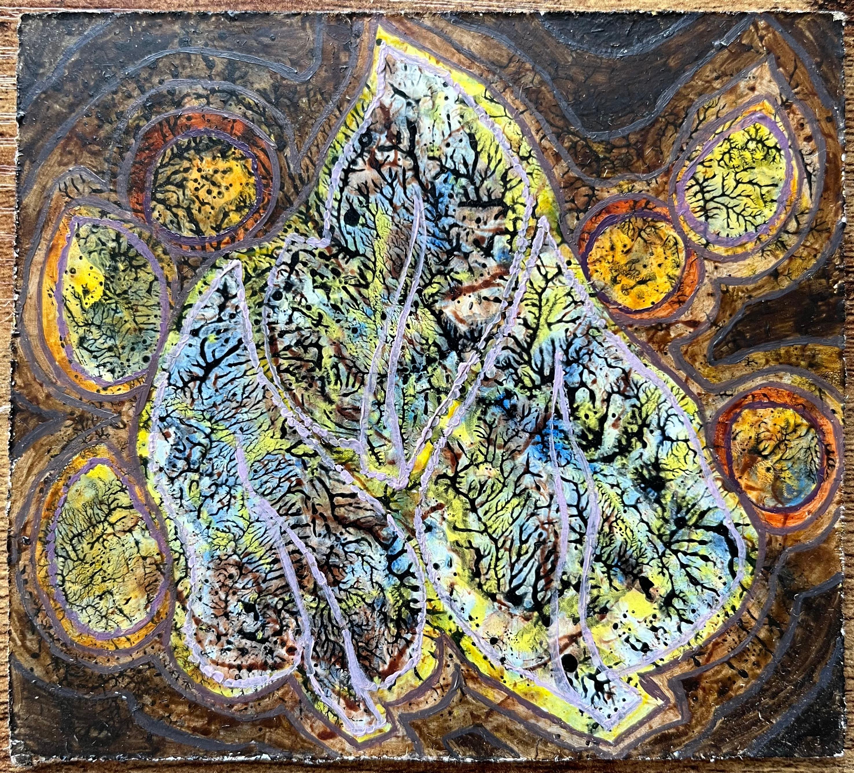 Pittura ad olio surrealista britannica degli anni '60 - 