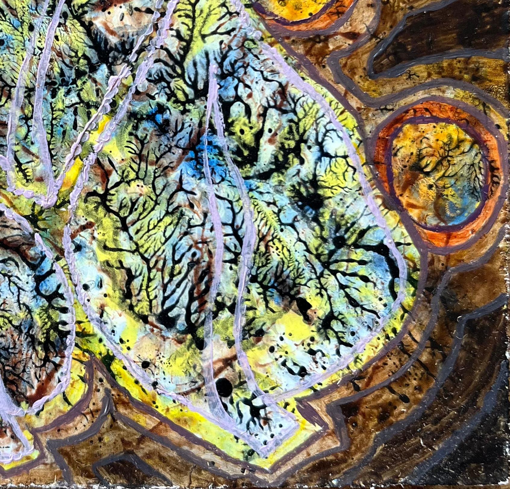 Pittura ad olio surrealista britannica degli anni '60 - 