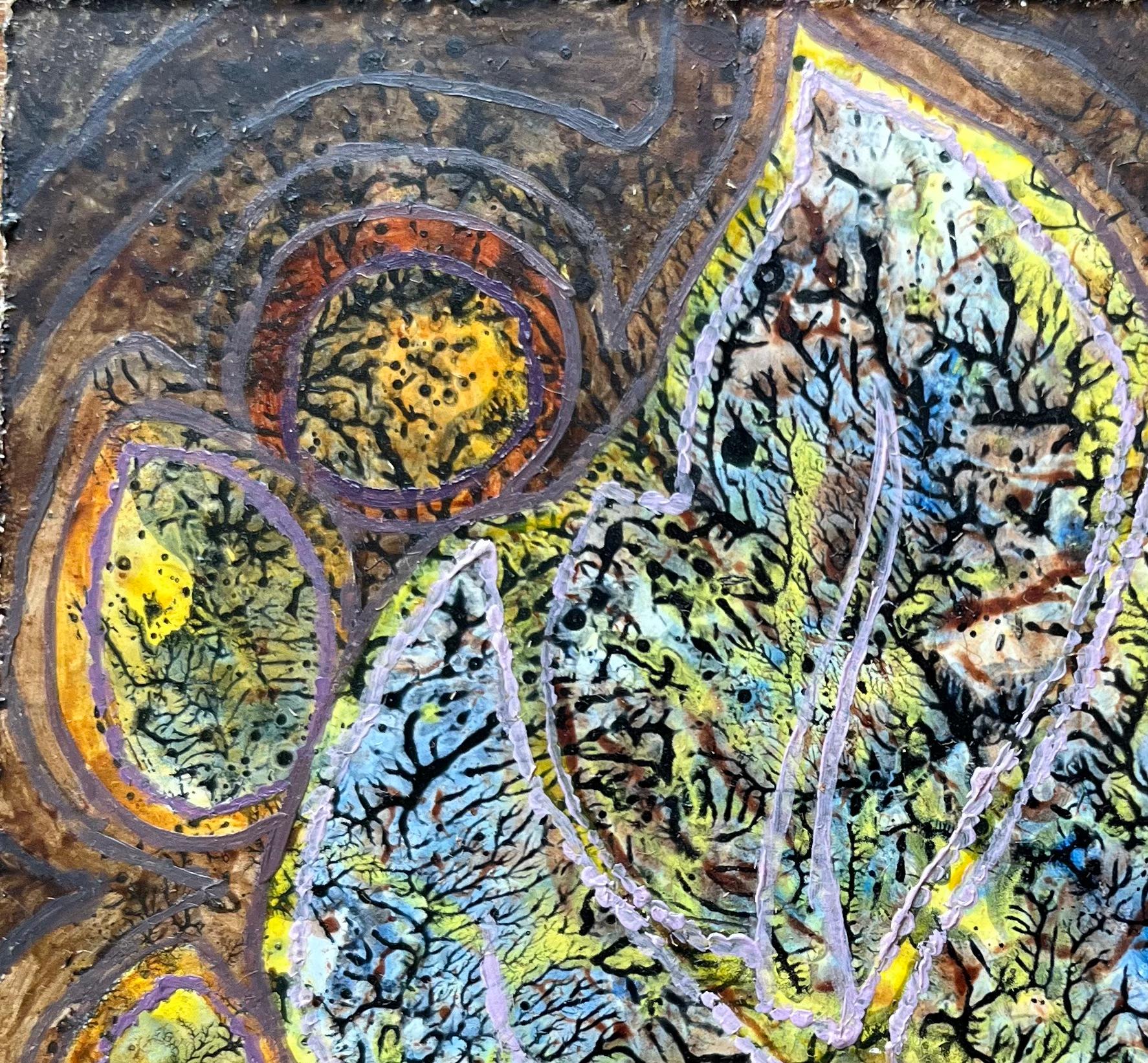 Pittura ad olio surrealista britannica degli anni '60 - 