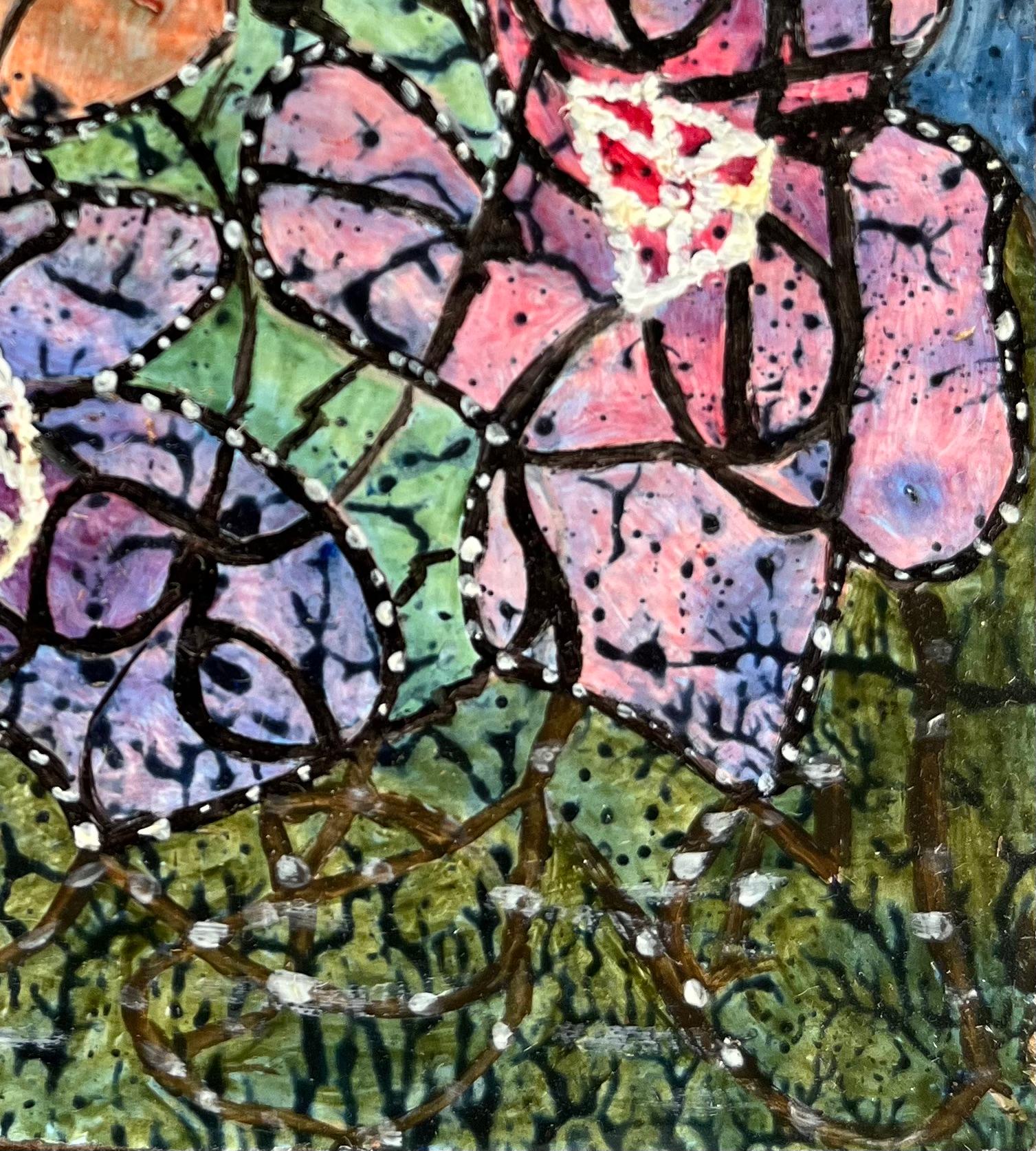 Pittura a olio surrealista britannica degli anni '60 - 