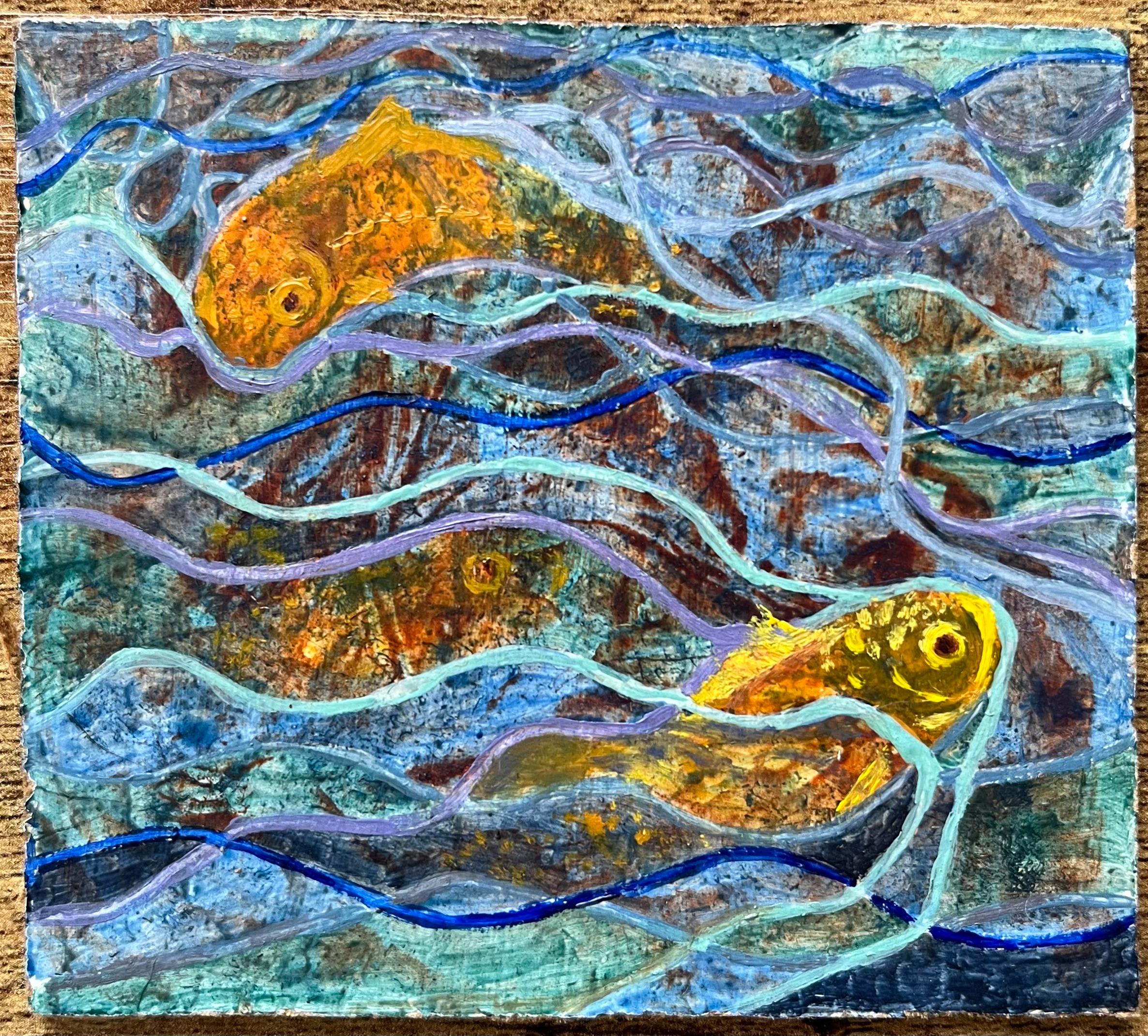 Pittura ad olio surrealista britannica degli anni '60 - 