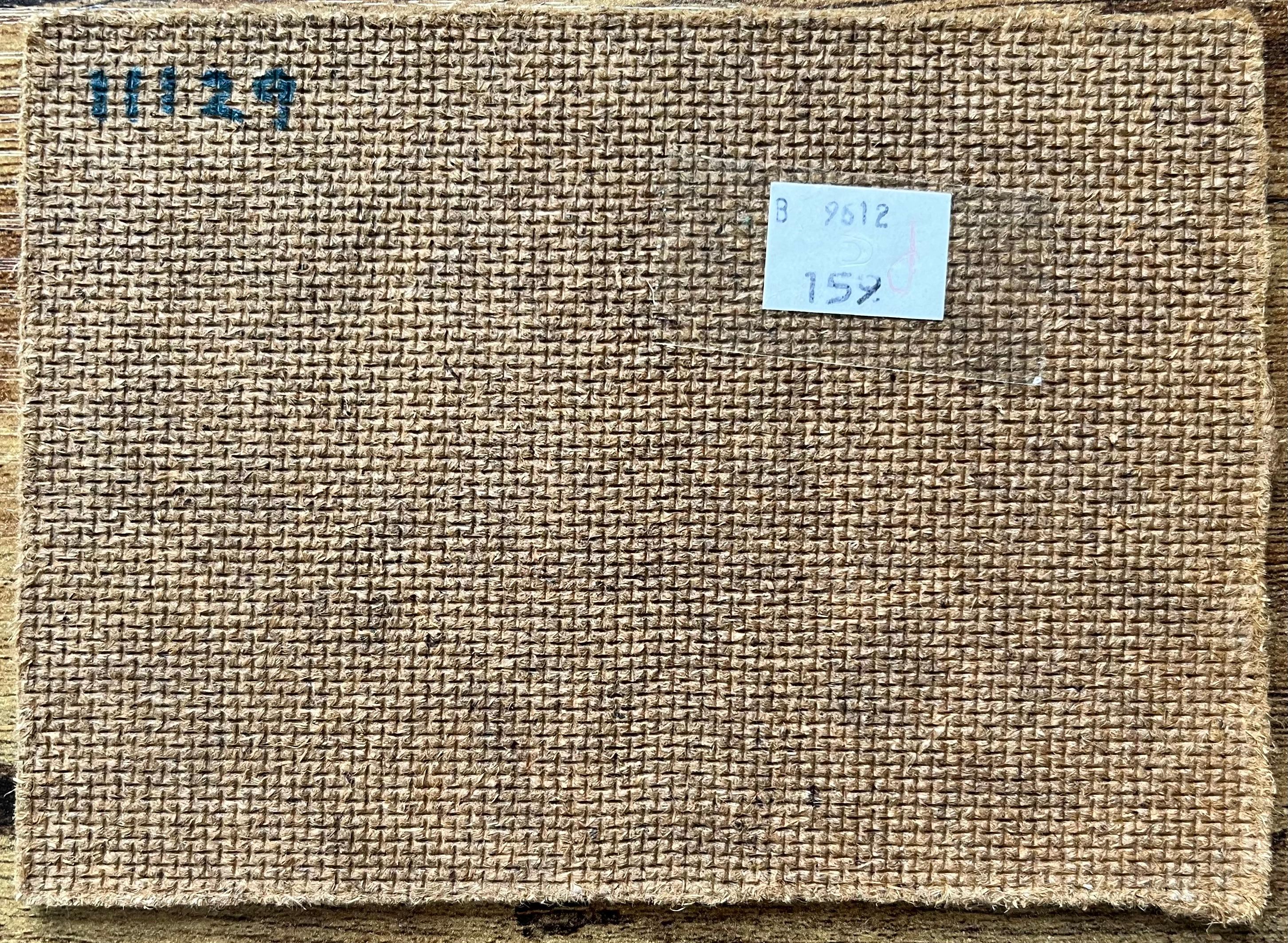 1960's British Surrealist Ölgemälde - Hidden Currents Abstrakt im Angebot 1