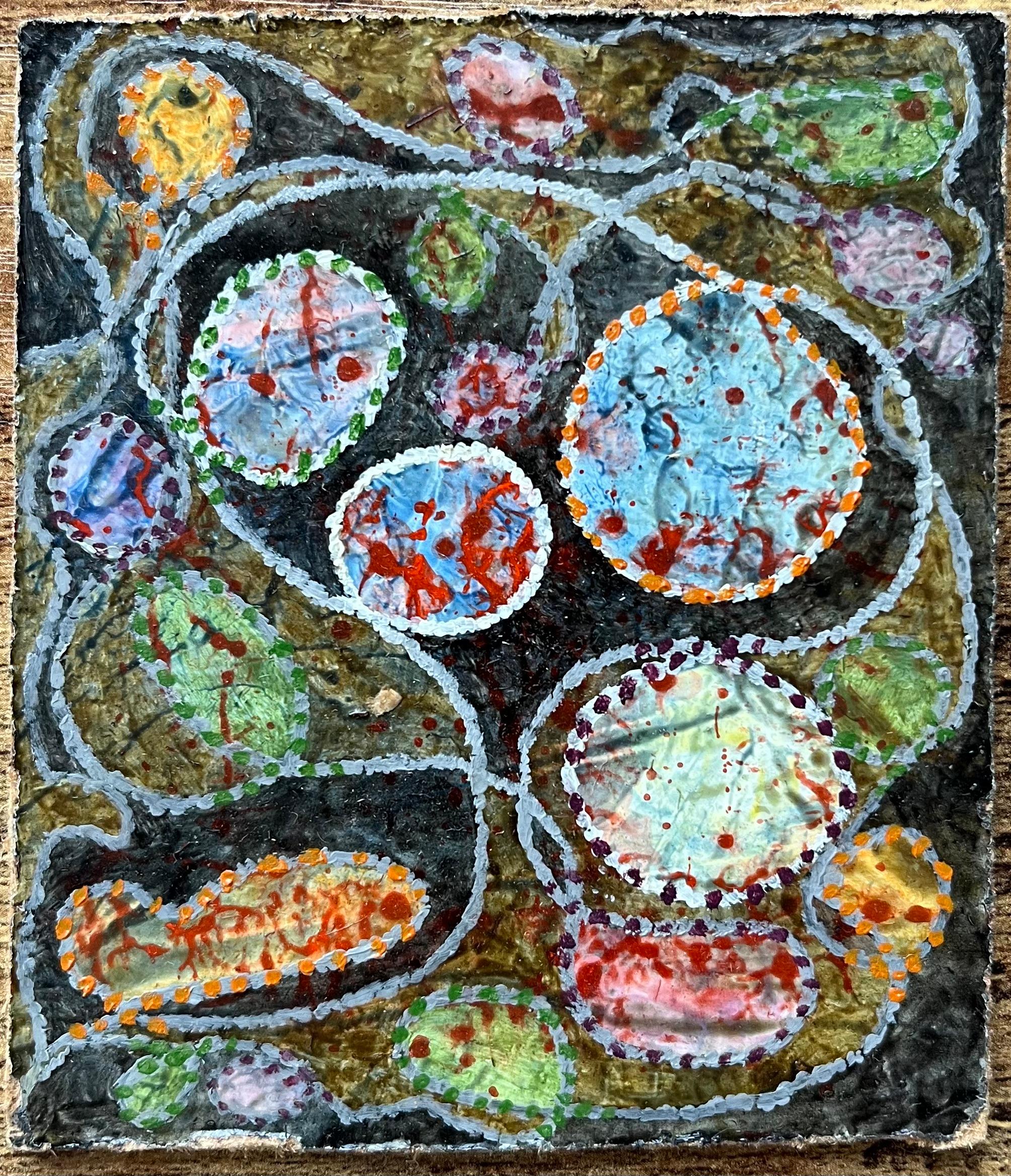 Pittura ad olio surrealista britannica degli anni '60 - 