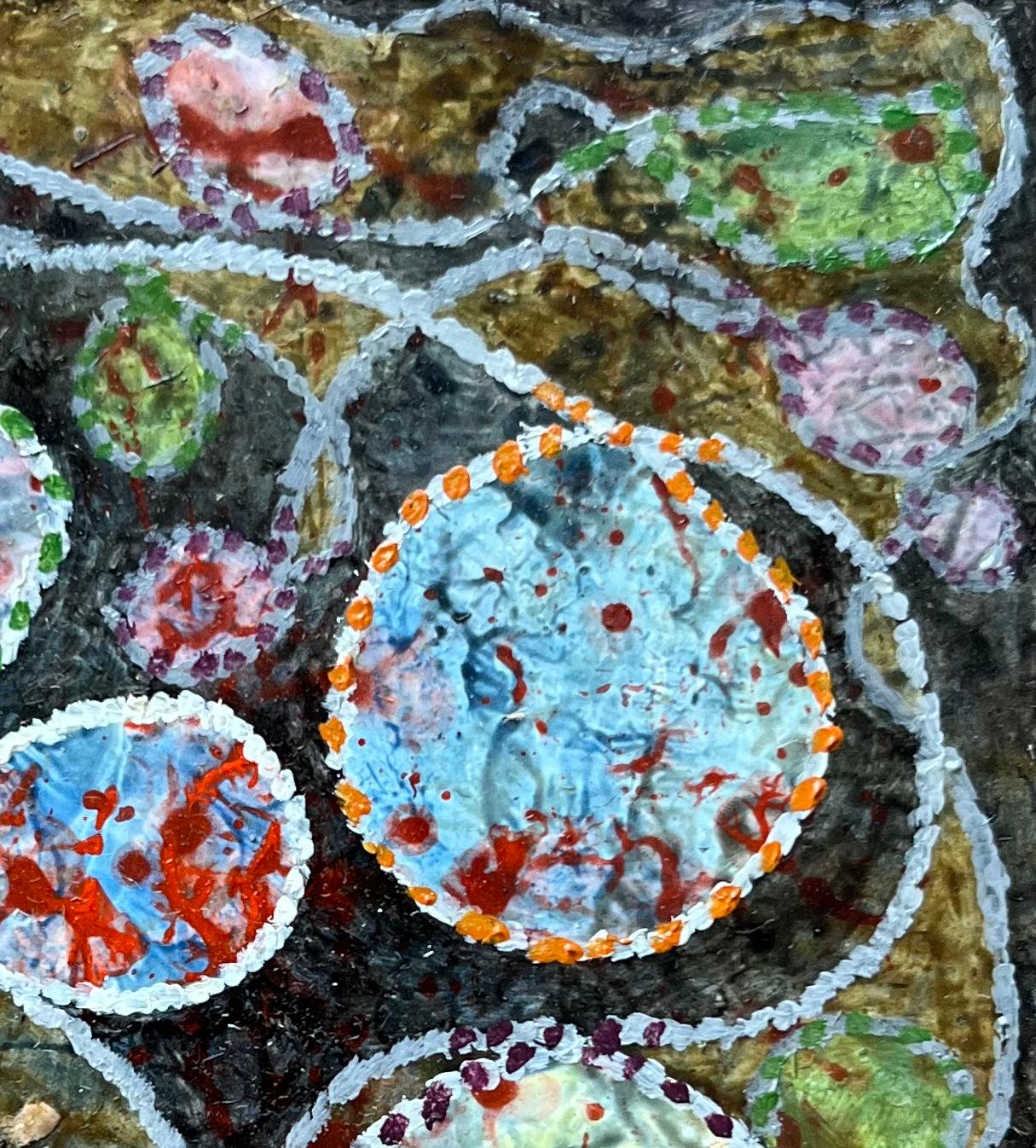 Pittura ad olio surrealista britannica degli anni '60 - 