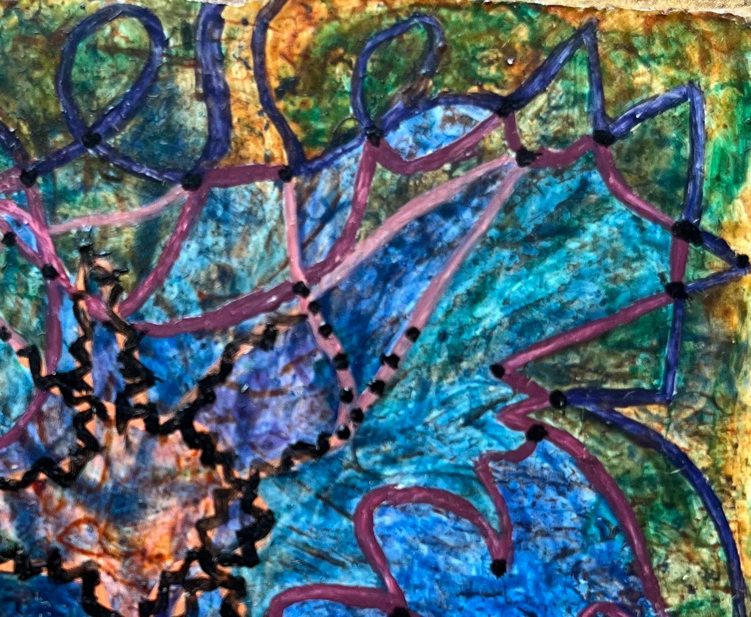 Titolo: Pittura ad olio surrealista britannica degli anni '60 - 