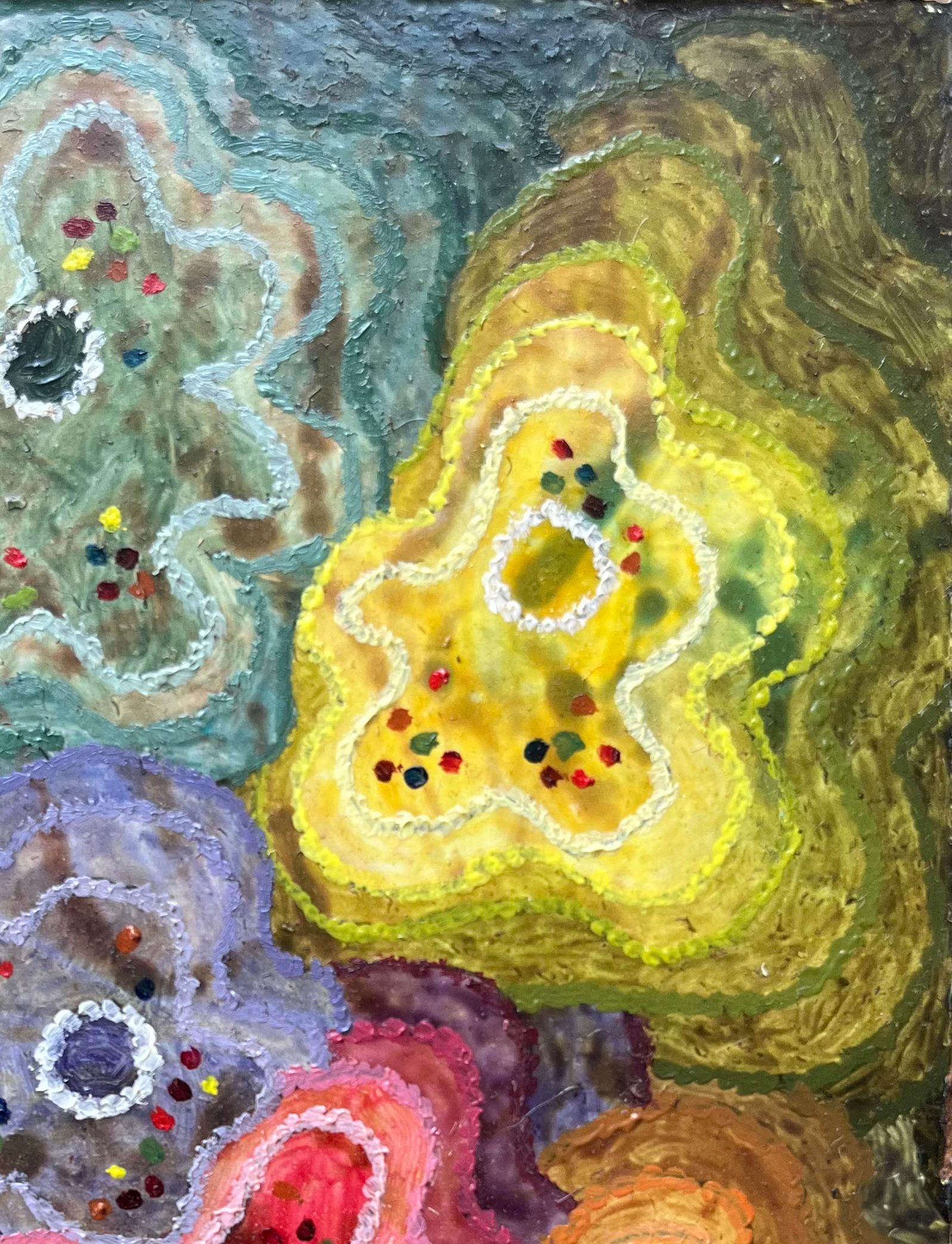 Pittura ad olio surrealista britannica degli anni '60 - 
