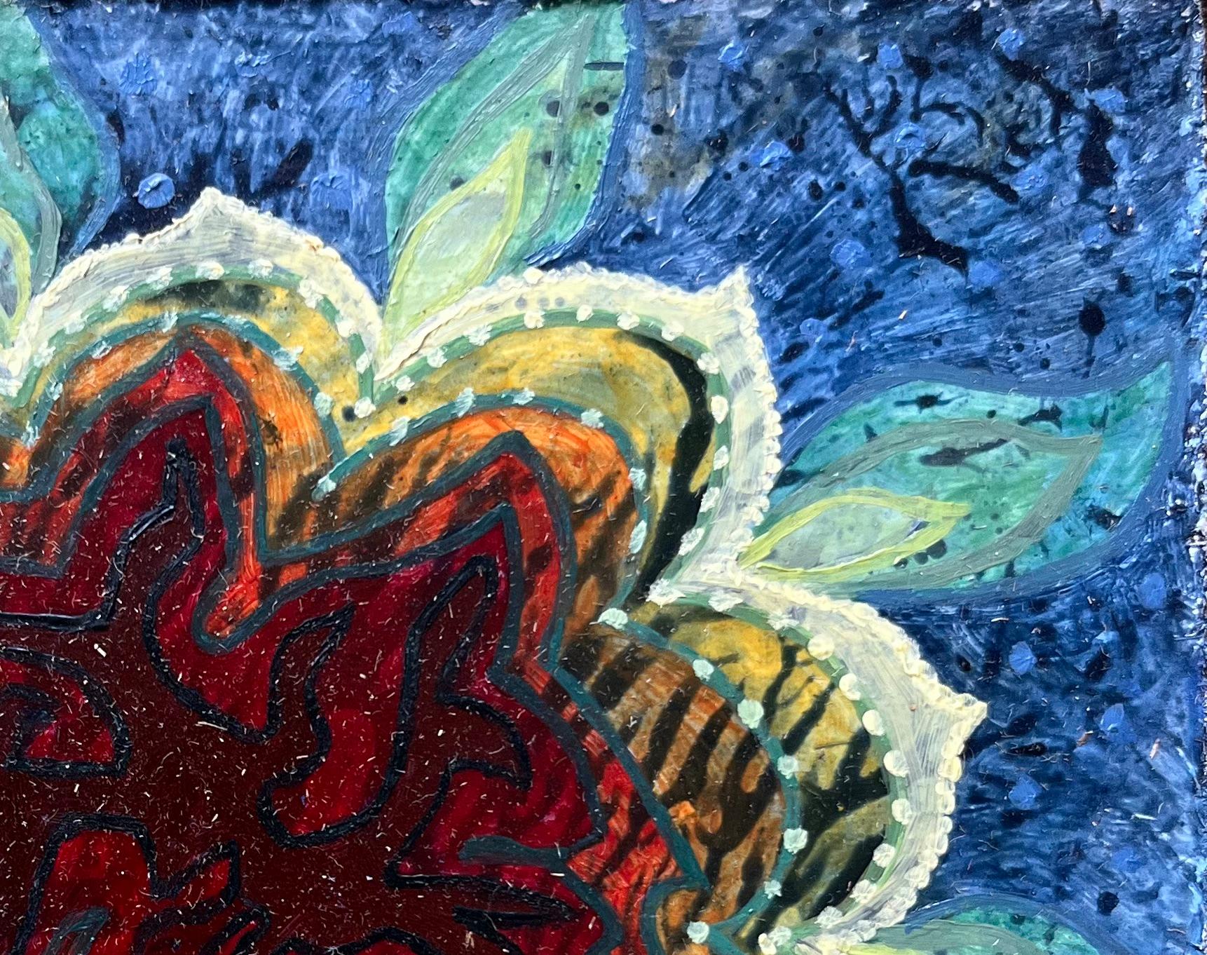Titolo: Pittura a olio surrealista britannica degli anni '60 - 