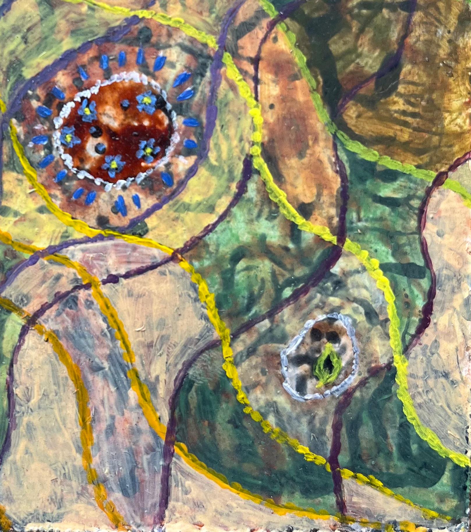 Pittura ad olio surrealista britannica degli anni '60 - 