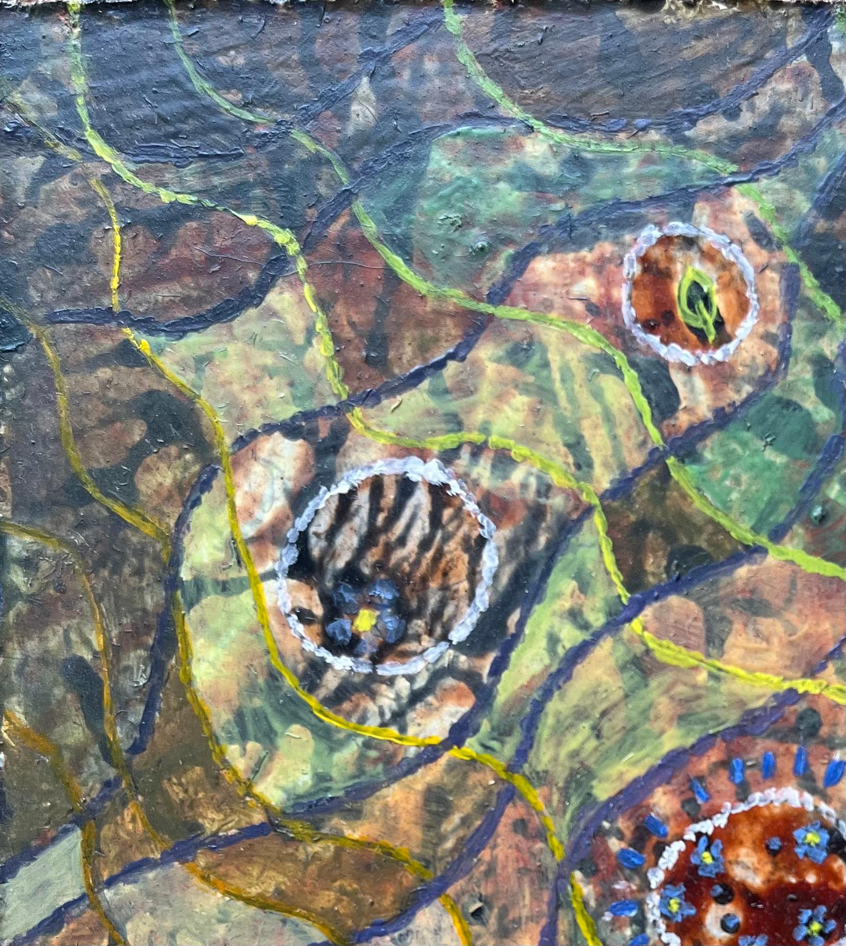 Pittura ad olio surrealista britannica degli anni '60 - 