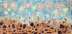 1960's British Surrealist Oil Painting - 'Mucar Mould' Abstract