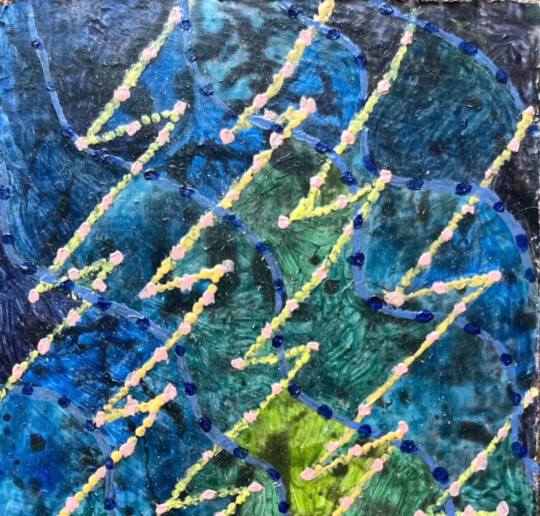 Pittura ad olio surrealista britannica degli anni '60 - 