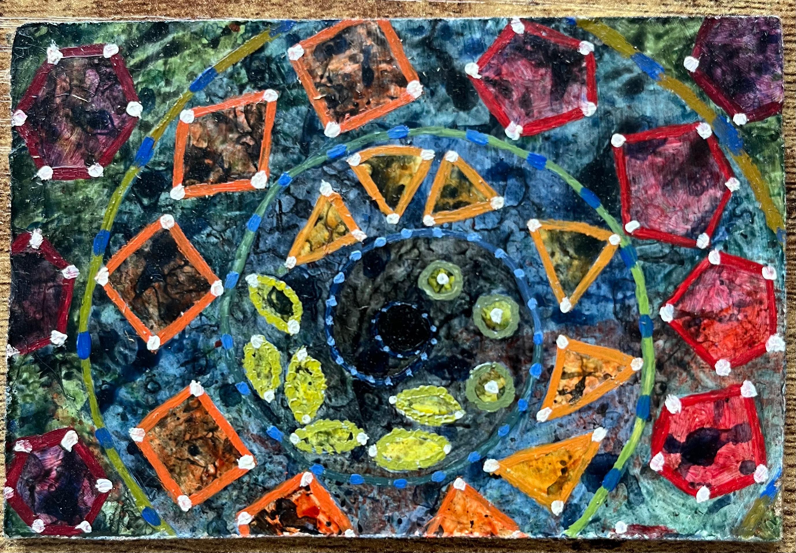 Pittura ad olio surrealista britannica degli anni '60 - 