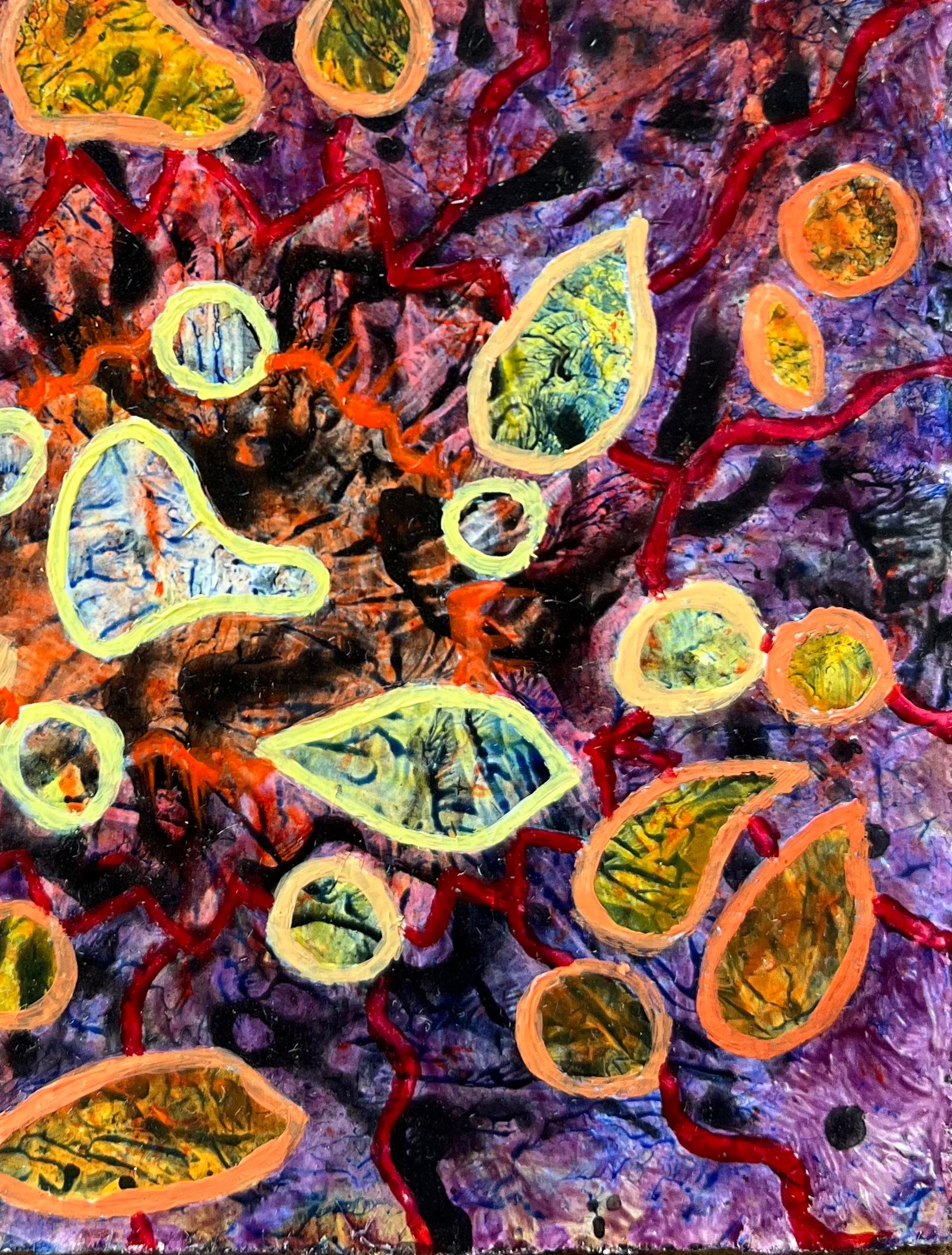 Pittura a olio surrealista britannica degli anni '60 - 