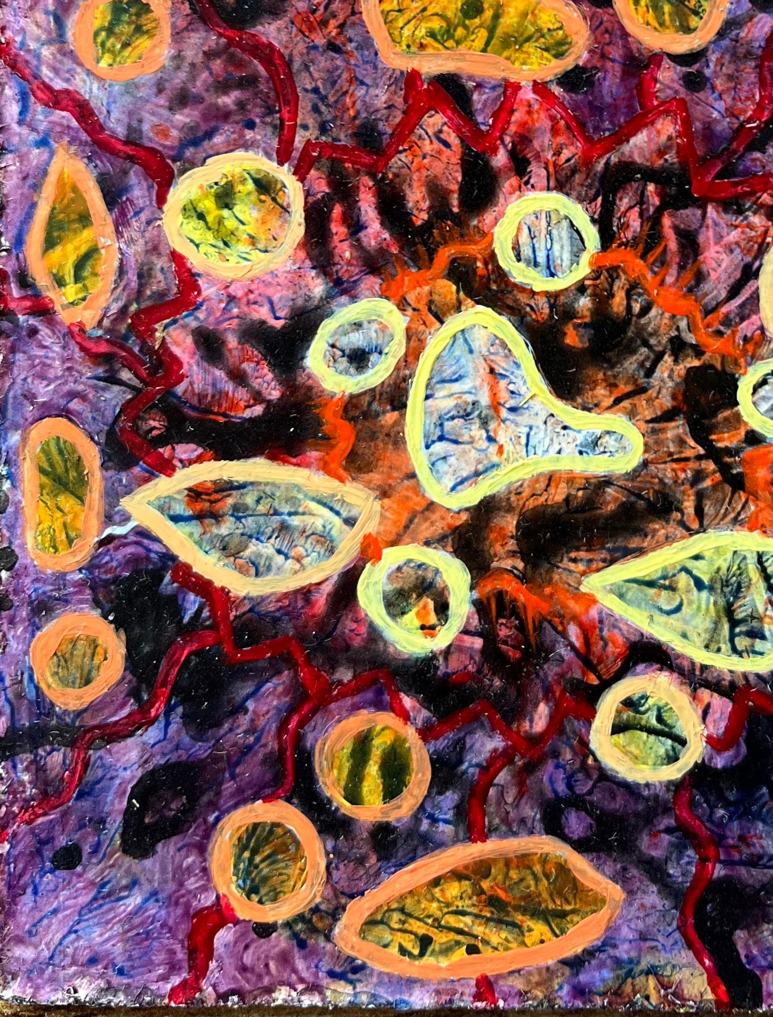 Pittura a olio surrealista britannica degli anni '60 - 