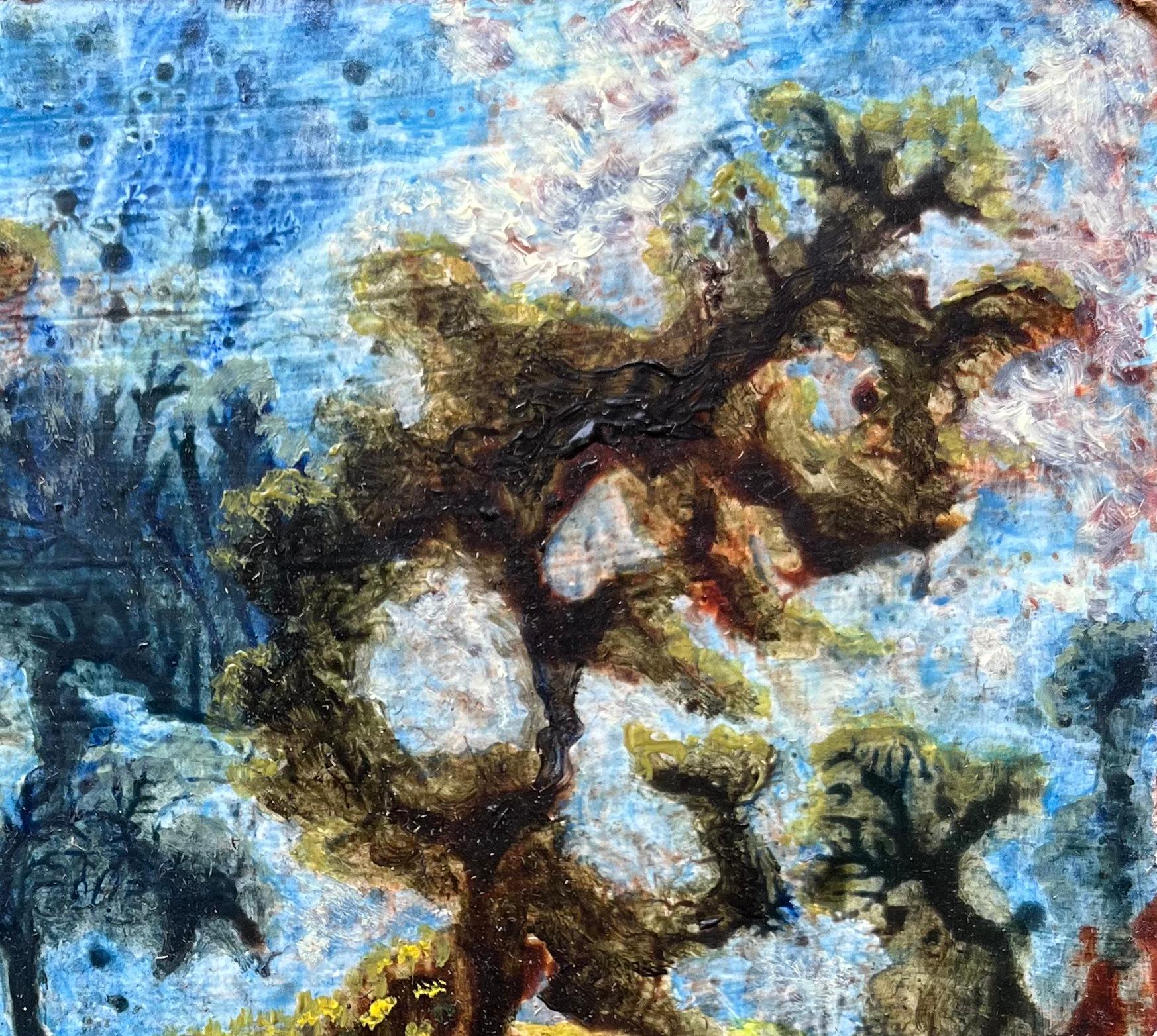 Titolo: Pittura ad olio surrealista britannica degli anni '60 - 