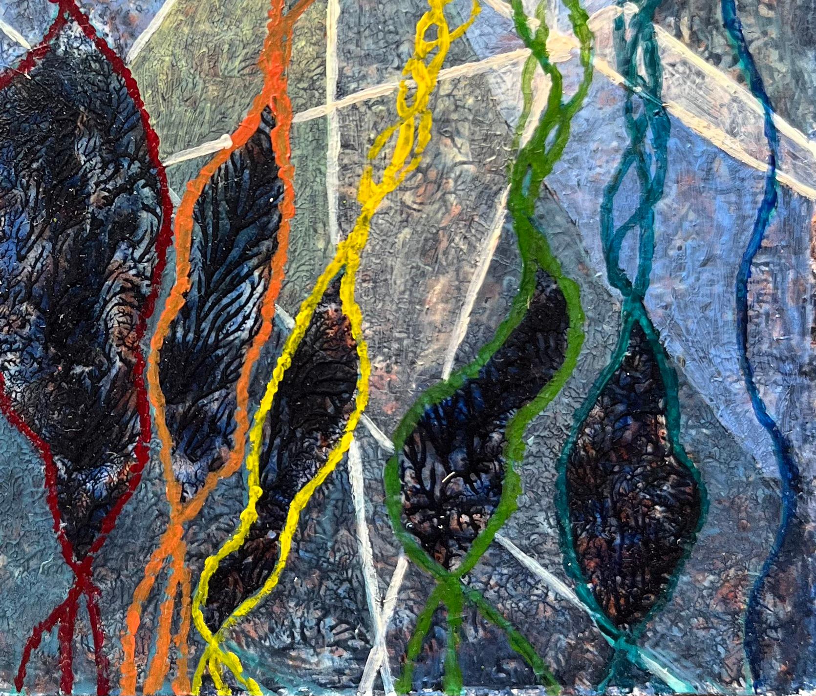 Pittura ad olio surrealista britannica degli anni '60 - 