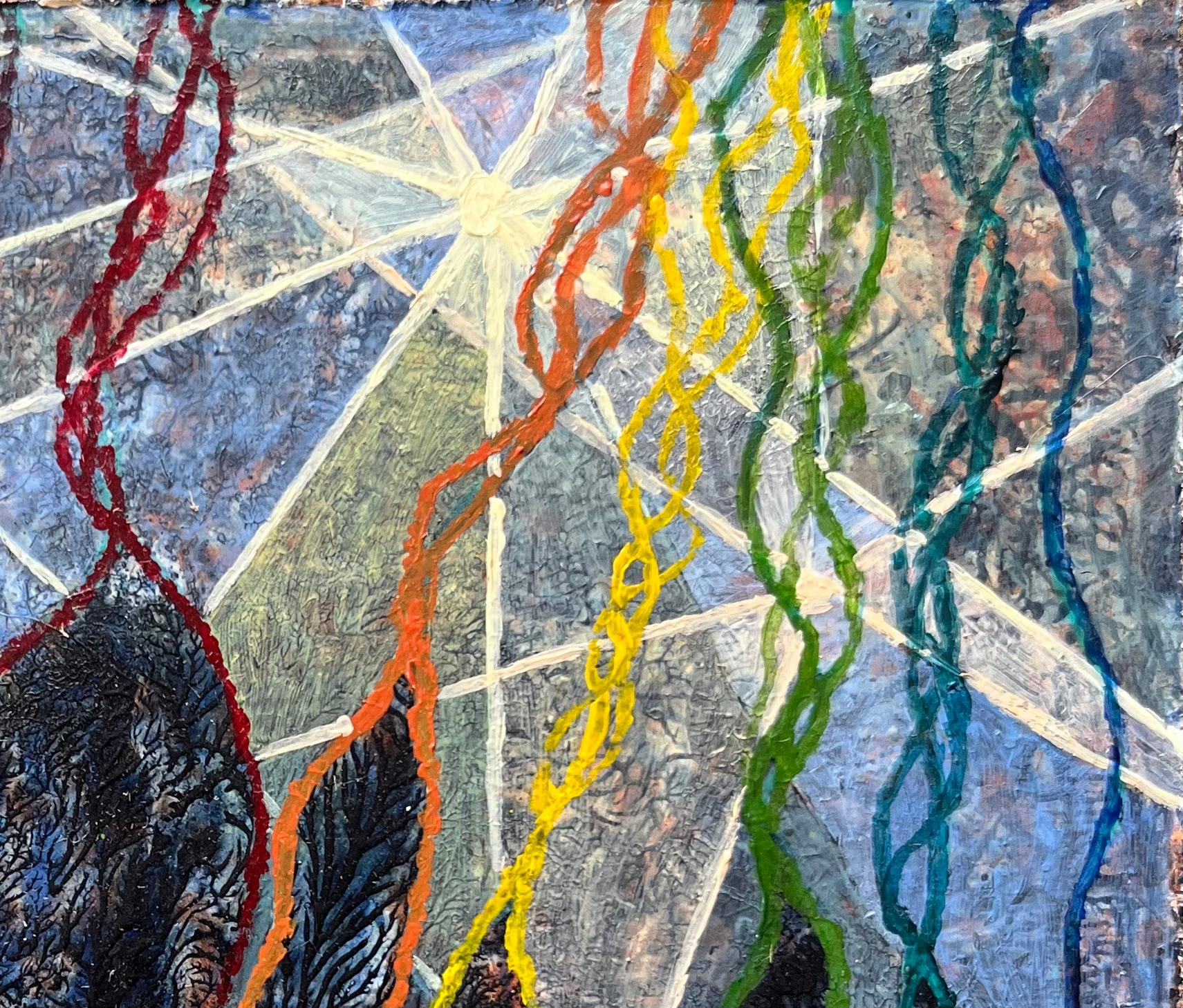 Pittura ad olio surrealista britannica degli anni '60 - 