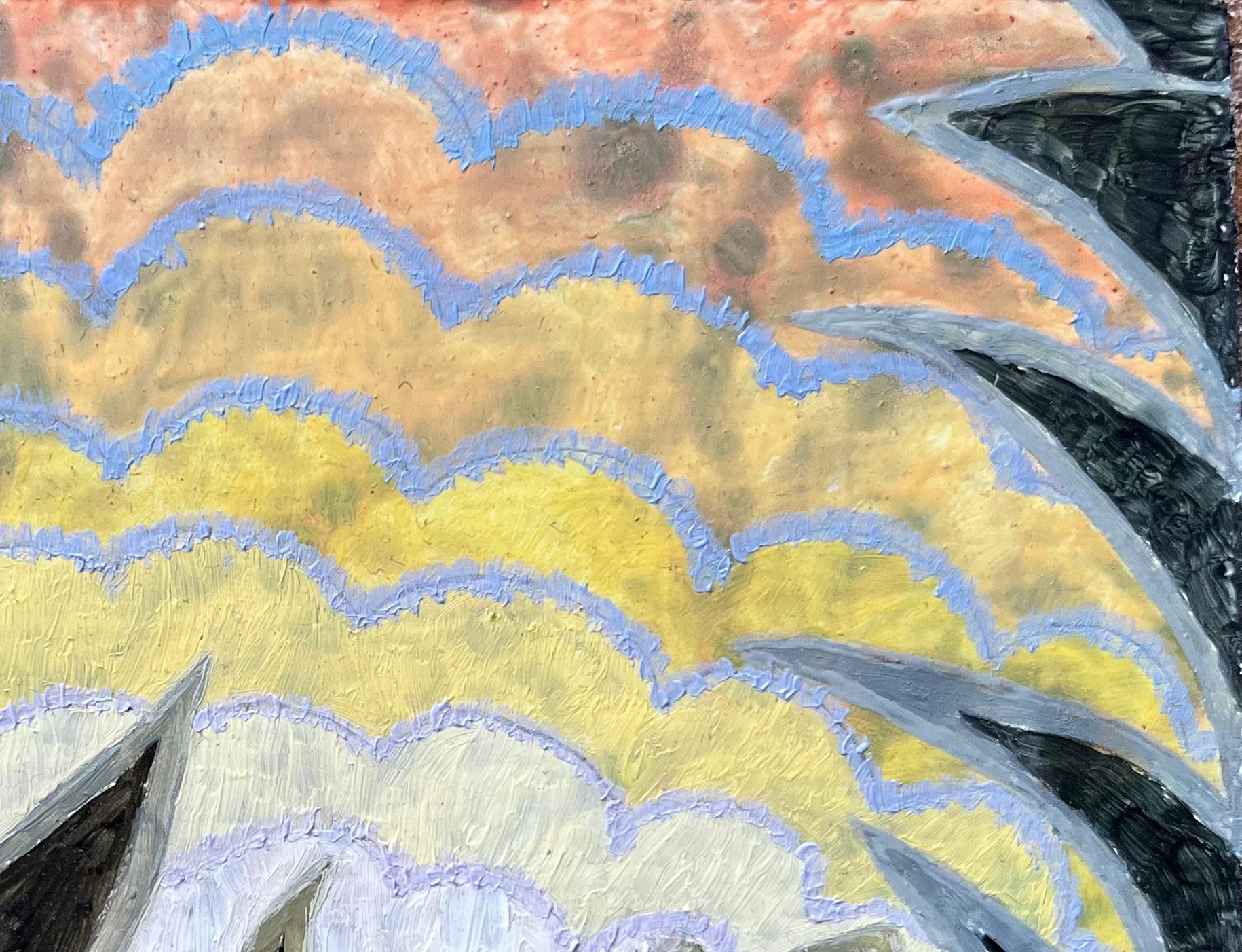 Pittura ad olio surrealista britannica degli anni '60 - 