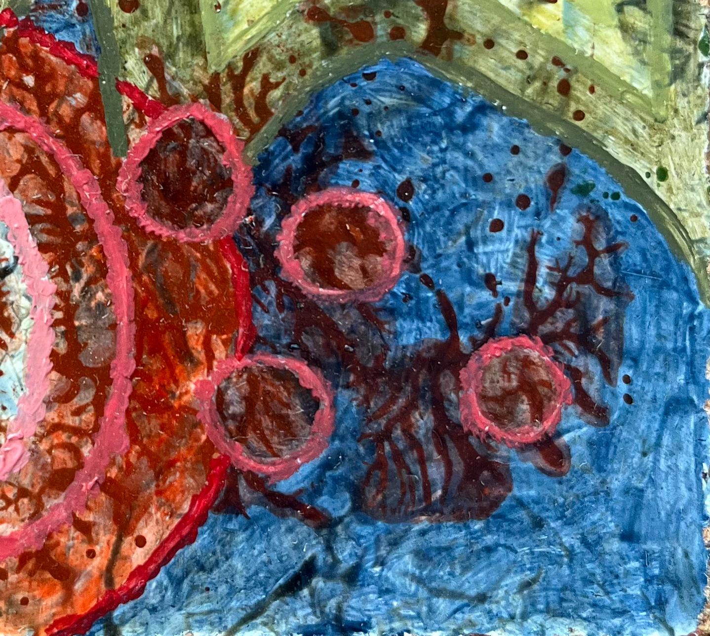 Pittura ad olio surrealista britannica degli anni '60 - 