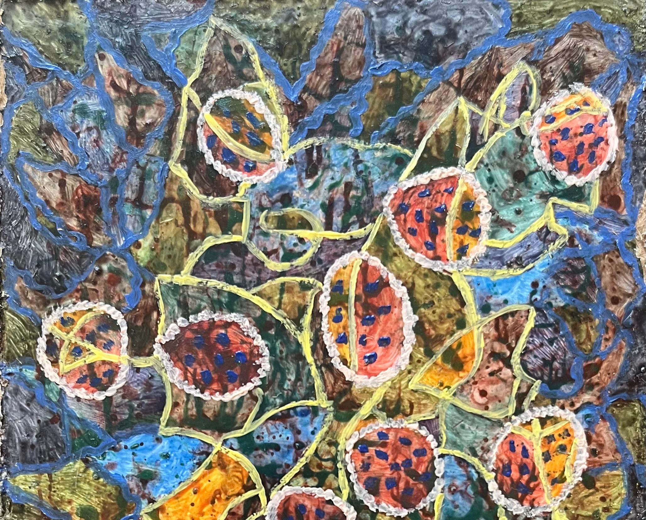 Titolo: Pittura a olio surrealista britannica degli anni '60 - 