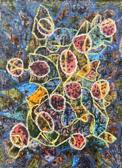 1960's British Surrealist Oil Painting - "Ties of Relationship"