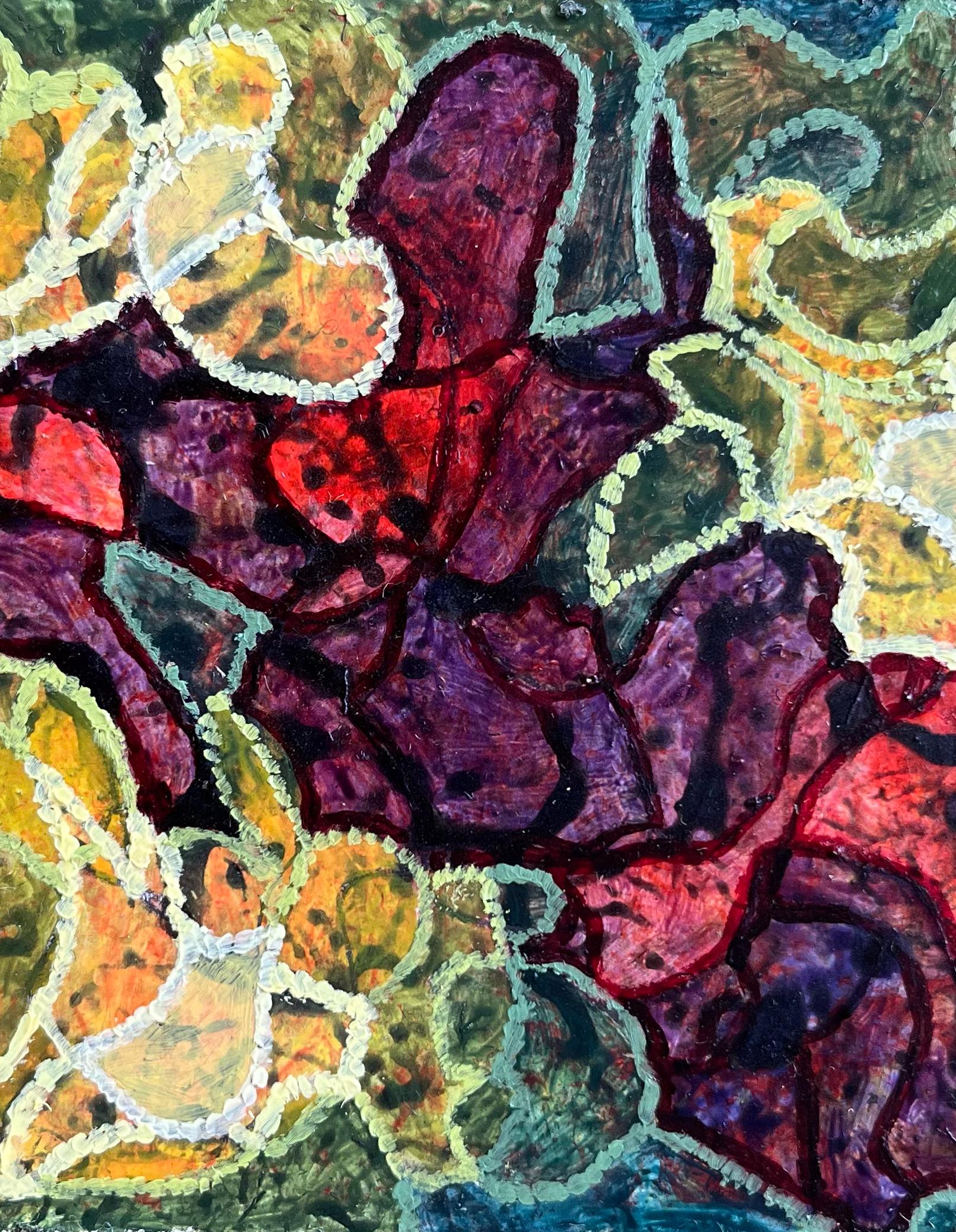 Pittura a olio surrealista britannica degli anni '60 - 
