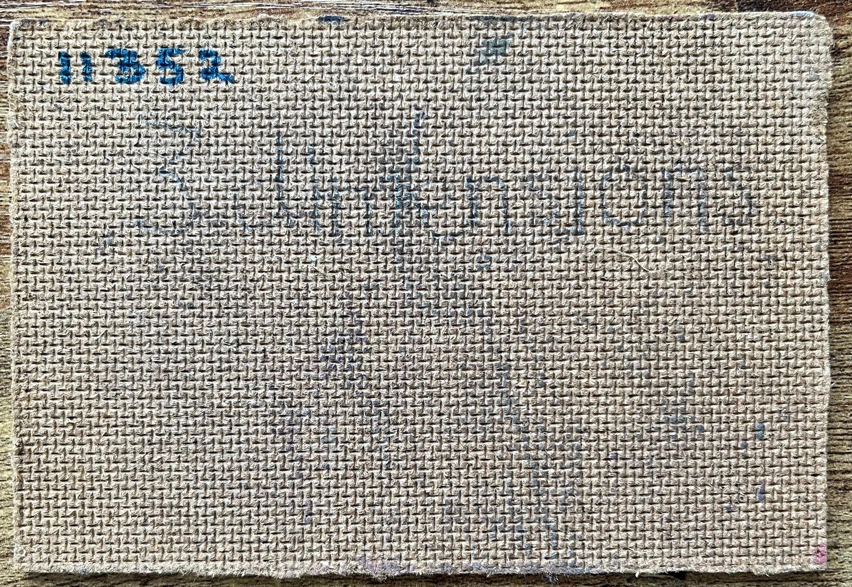 Pittura ad olio surrealista britannica - Studio geometrico astratto a tre dimensioni in vendita 2