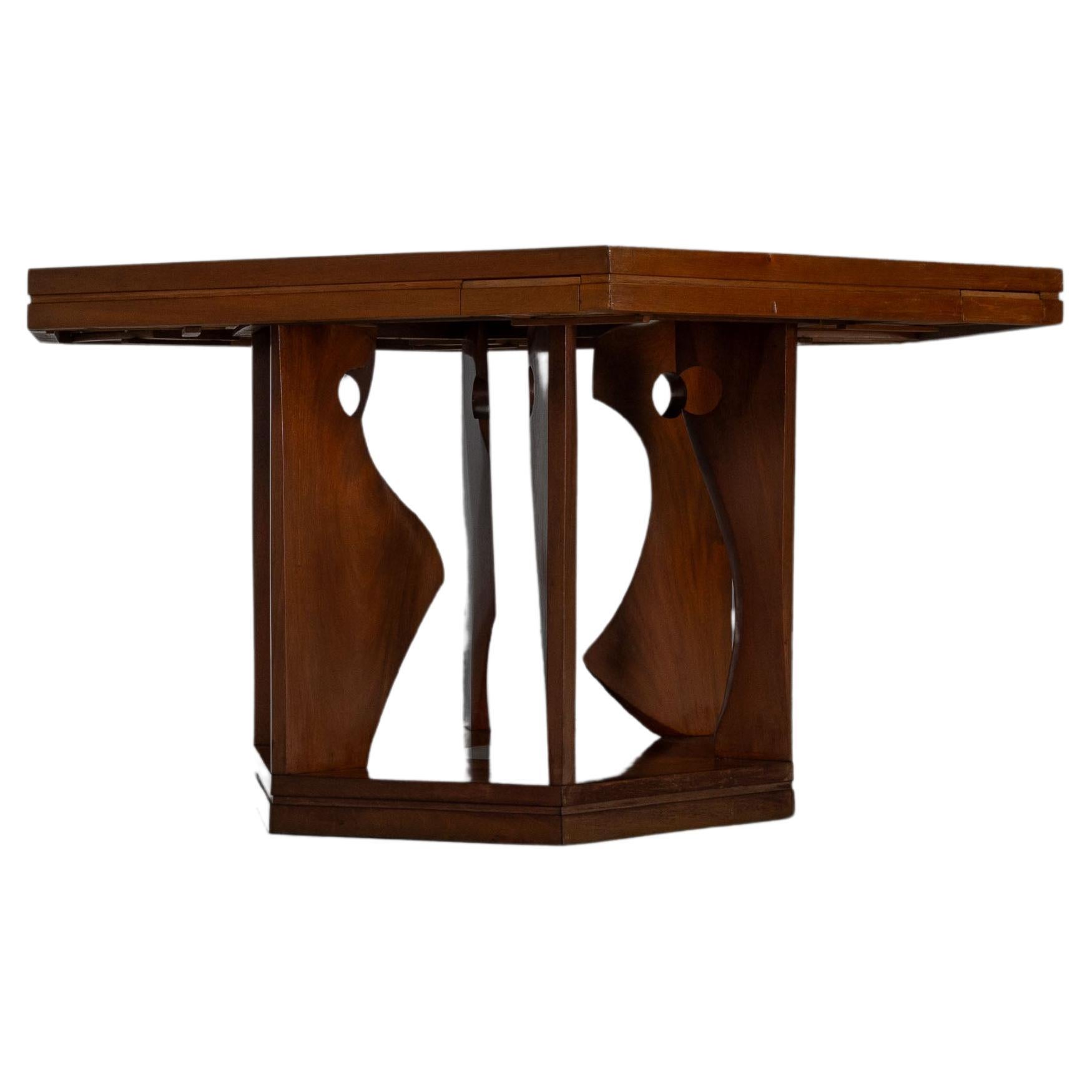 Elvio Becheroni game table made in Italy 1969 In Good Condition In Roosendaal, Noord Brabant