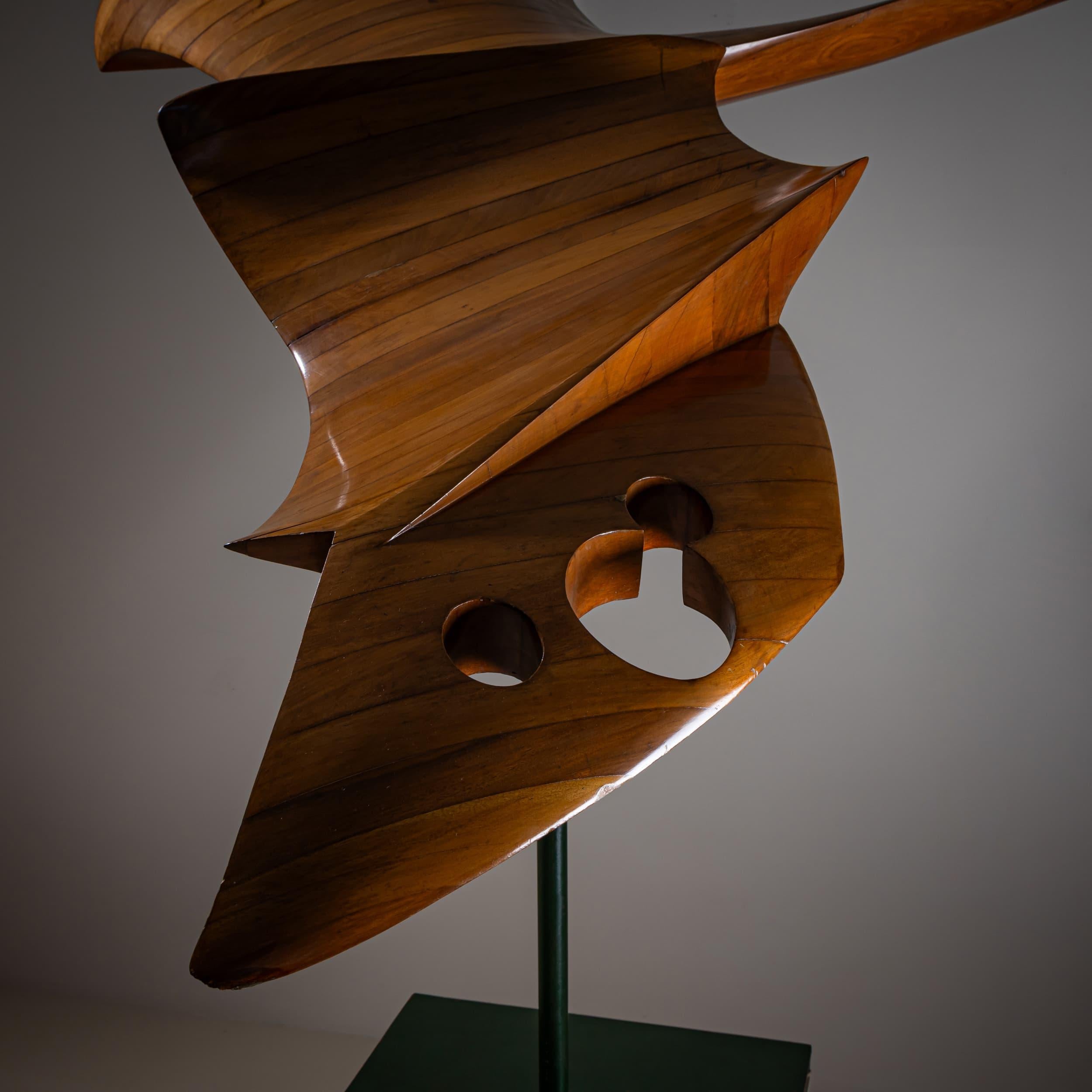 Métal Elvio Becheroni (Italie, 1934-2000) Possibilità Verso l'Alto, 1988 en vente