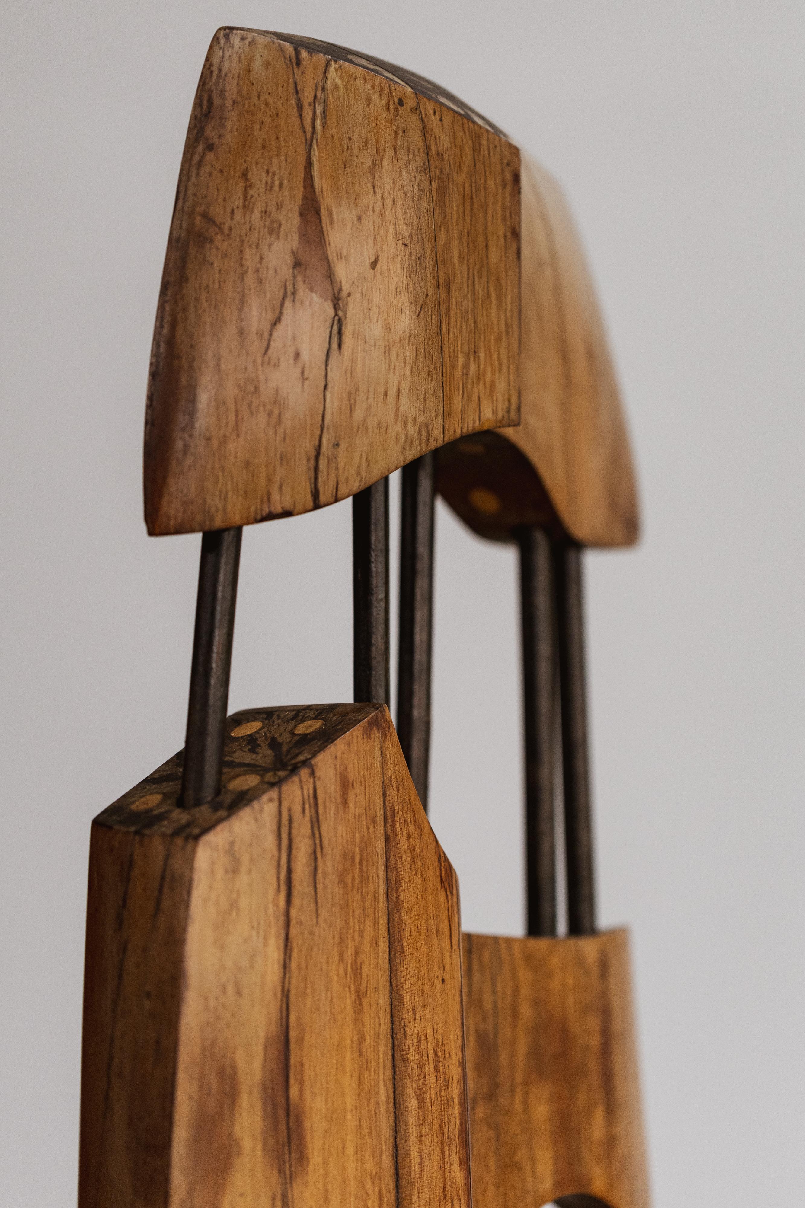 Elvio Becheroni “Totem” Abstract Sculpture, 1988 in vendita 6