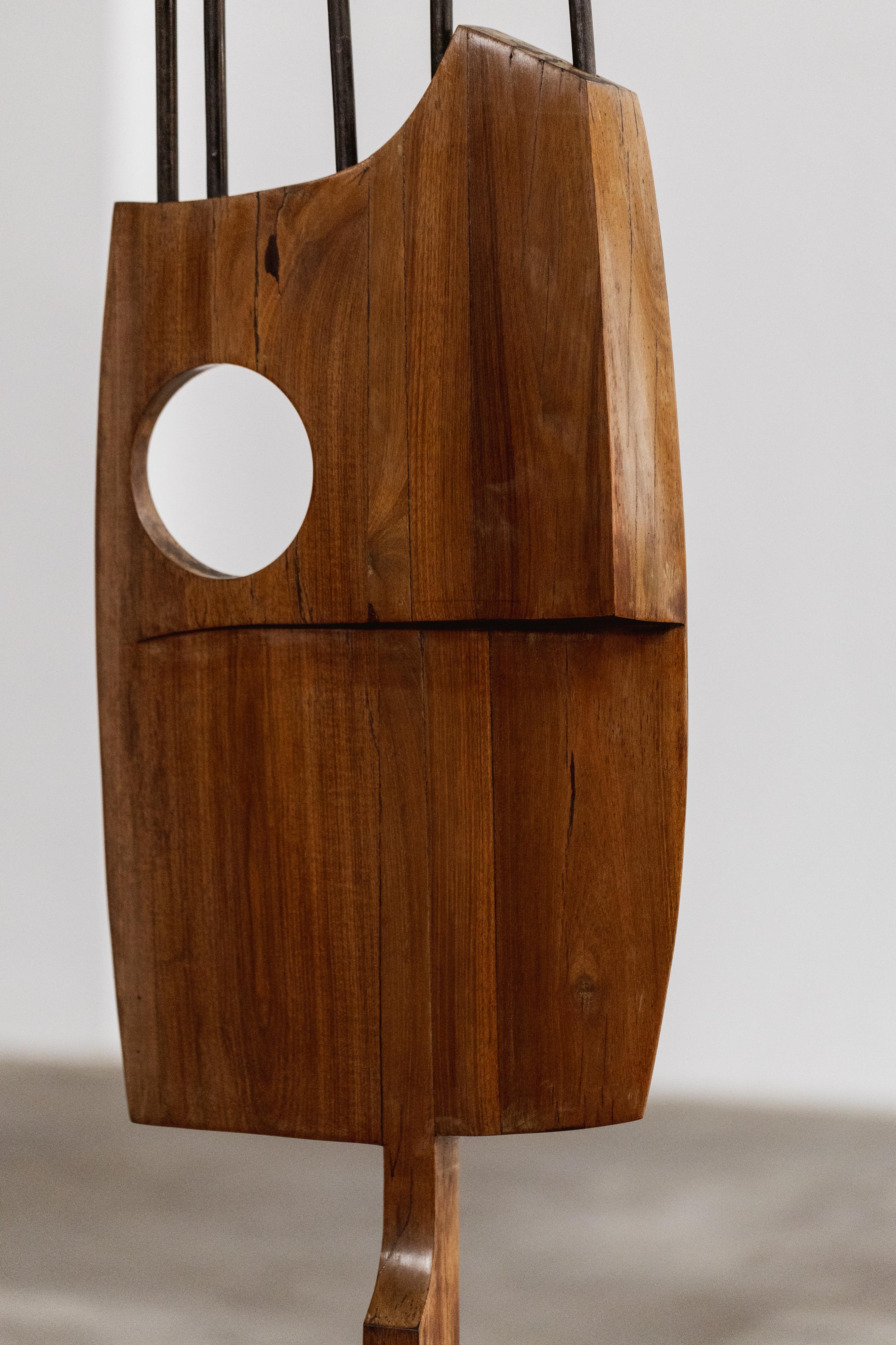 Elvio Becheroni “Totem” Abstract Sculpture, 1988 in vendita 7
