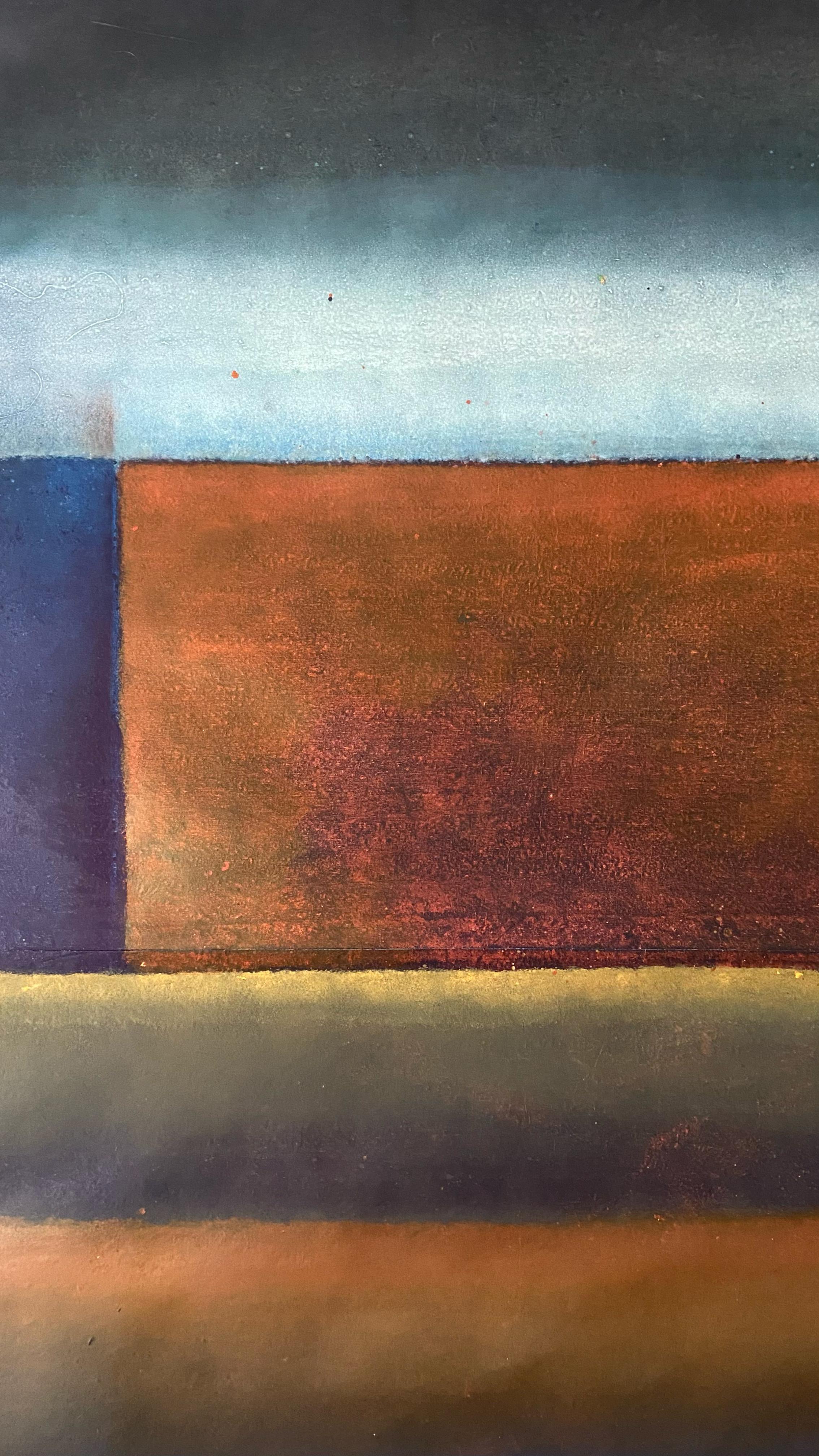 Untitled LIX by Ferle - Large abstract painting, colourful, vibrant tones For Sale 5