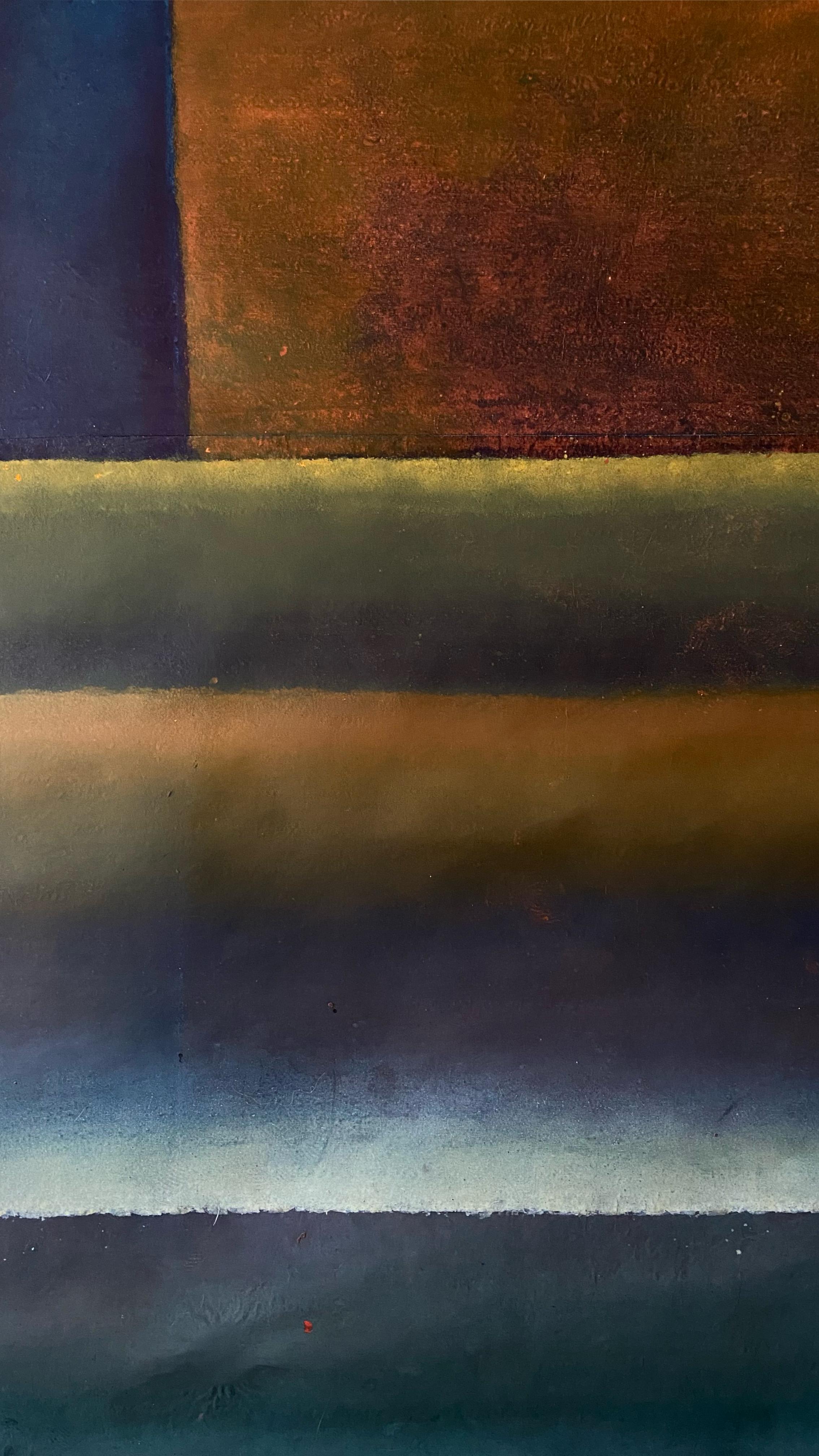 Untitled LIX by Ferle - Large abstract painting, colourful, vibrant tones For Sale 8