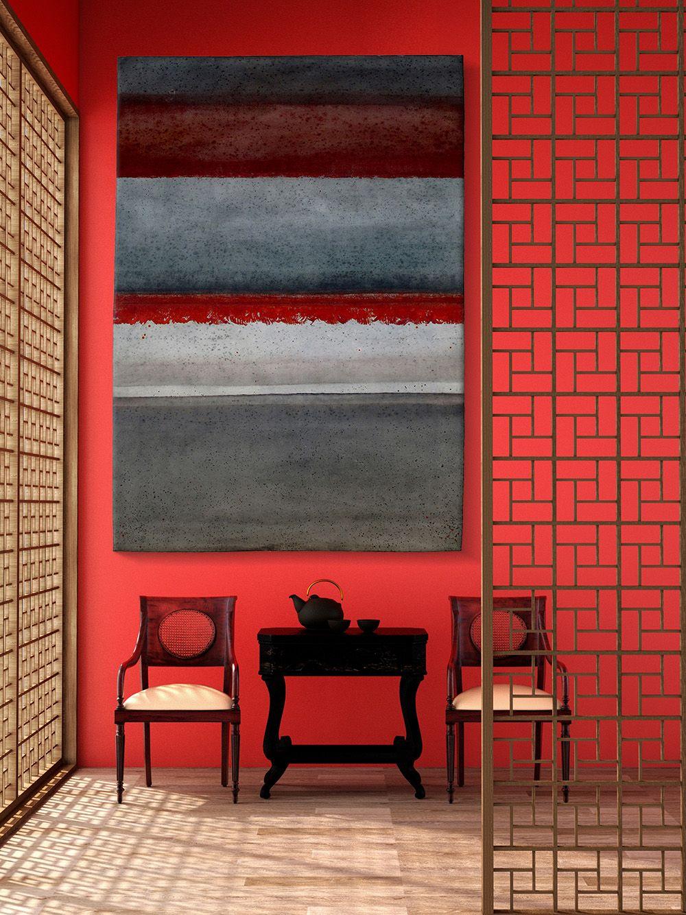 Untitled LXIII is a unique oil on free-standing canvas painting by contemporary artist Ferle, dimensions are 200 cm × 140 cm (78.7 × 55.1 in).
The artwork is signed, sold unframed and comes with a certificate of authenticity.

A viewer would first