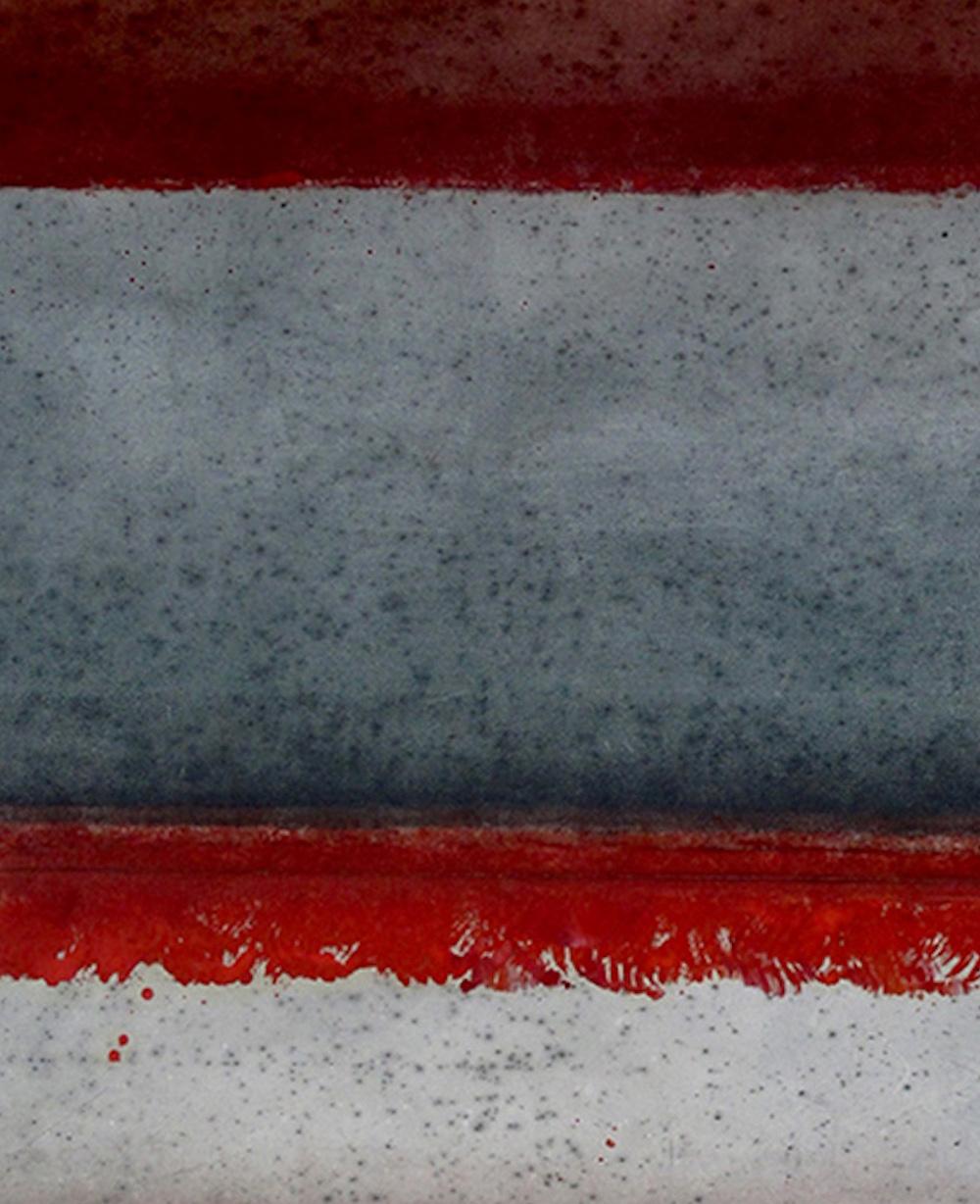 Untitled LXIII by Ferle - Large abstract painting, deep tones, spiritual, red For Sale 2