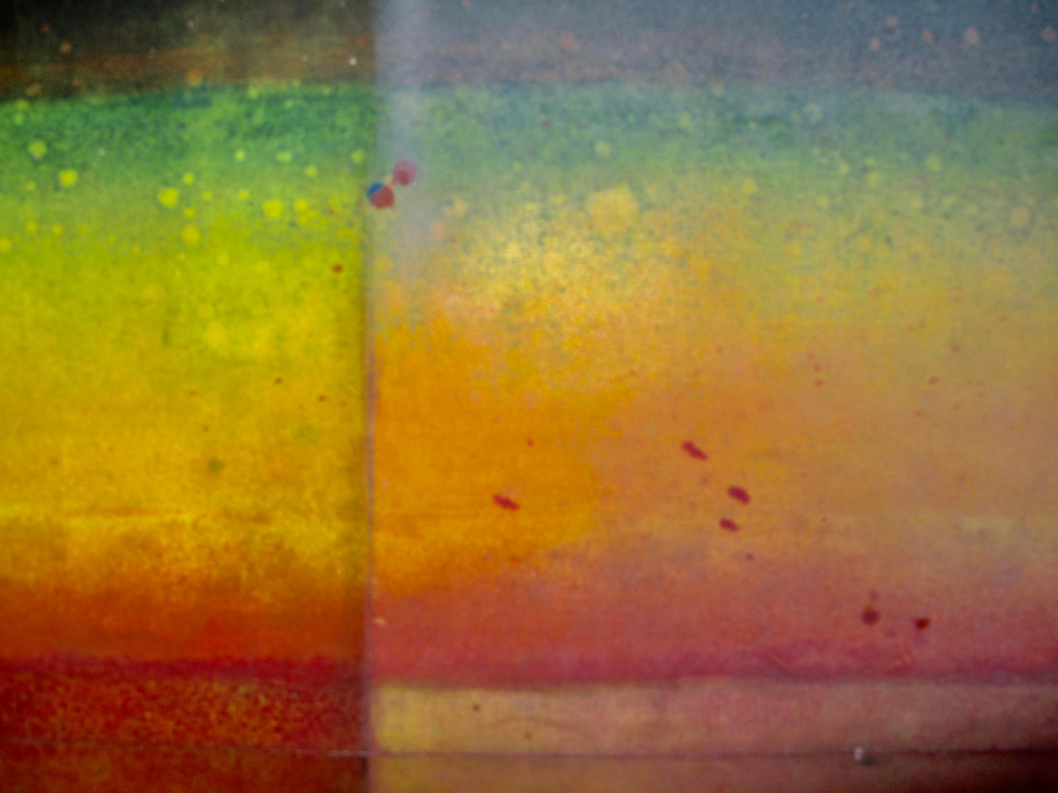 Untitled LXVI by Ferle - Large abstract painting, red and orange, colourful For Sale 2